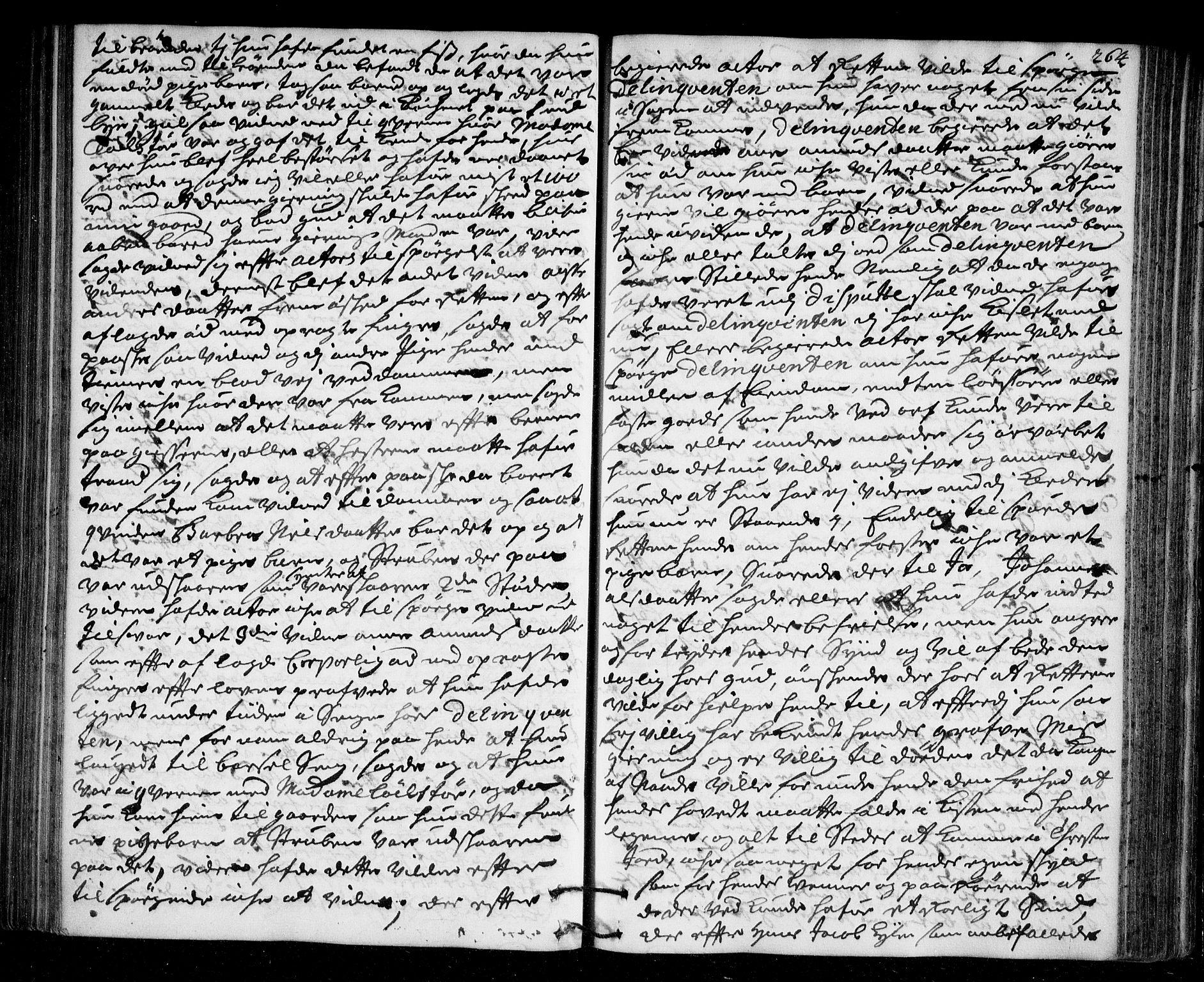 Lier, Røyken og Hurum sorenskriveri, AV/SAKO-A-89/F/Fa/L0046: Tingbok, 1729-1733, s. 264