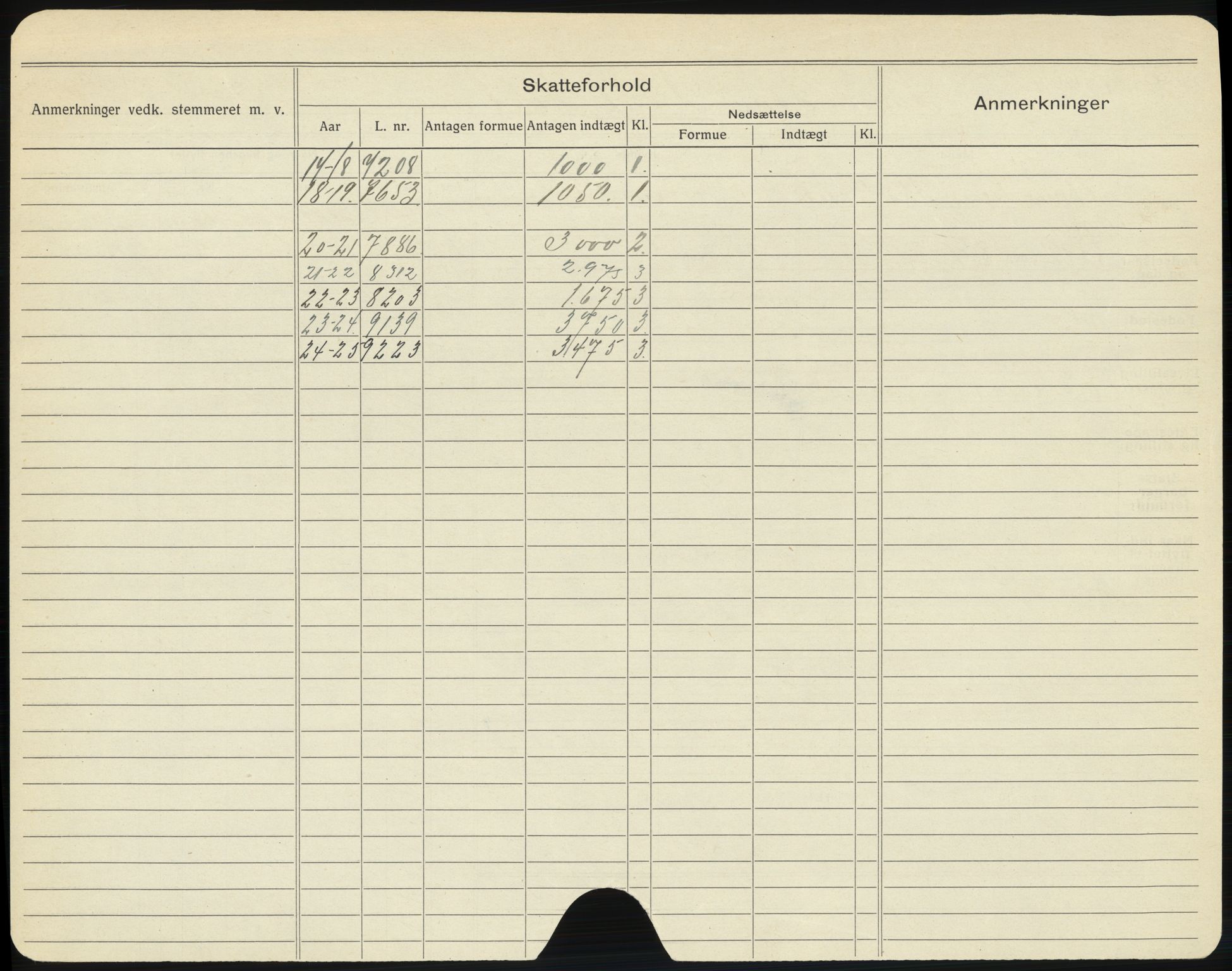 Drammen folkeregister, AV/SAKO-A-136/G/Ga/L0012: Utflyttede, 1924