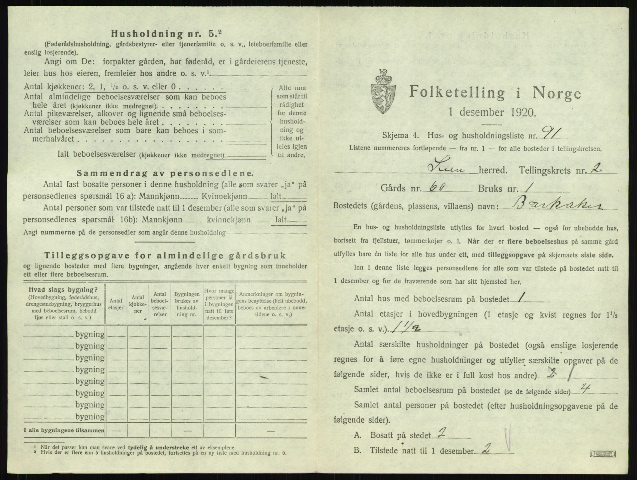 SAKO, Folketelling 1920 for 0721 Sem herred, 1920, s. 615
