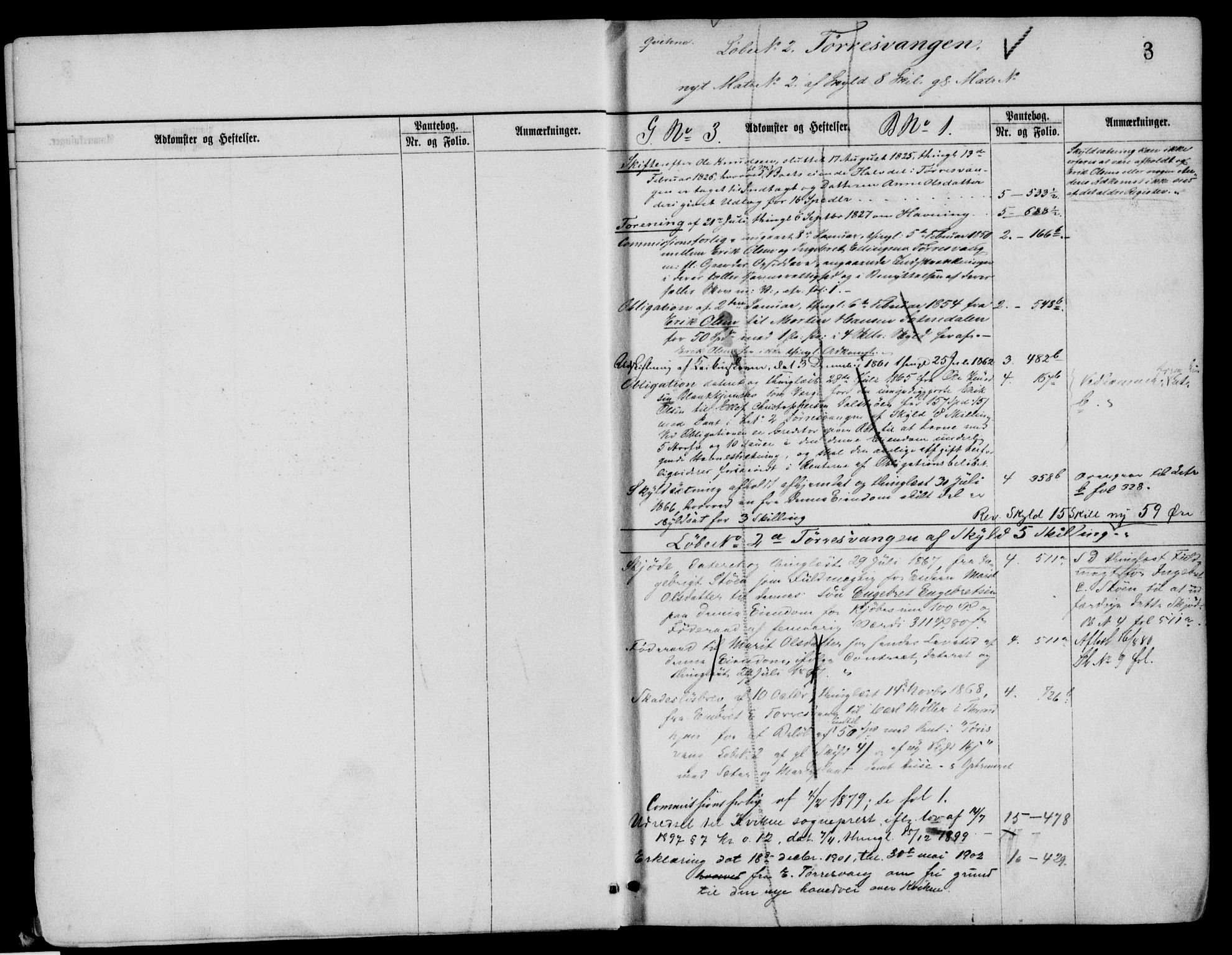 Nord-Østerdal tingrett, SAH/TING-020/H/Ha/Hai/L0054: Panteregister nr. 1, 1856-1910, s. 3