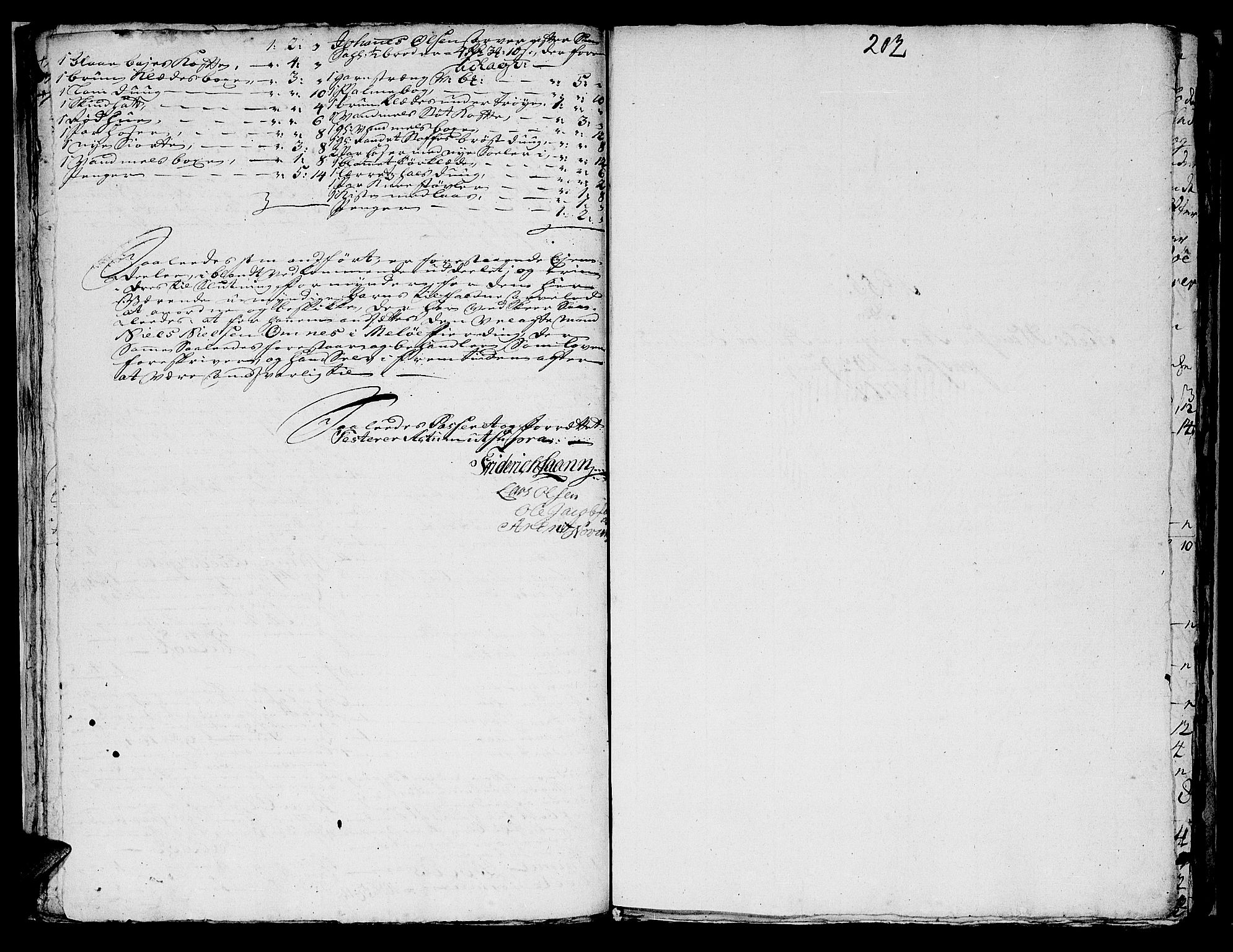 Helgeland sorenskriveri, AV/SAT-A-0004/3/3A/L0051: Konseptprotokoll 36, 1762, s. 201b-202a