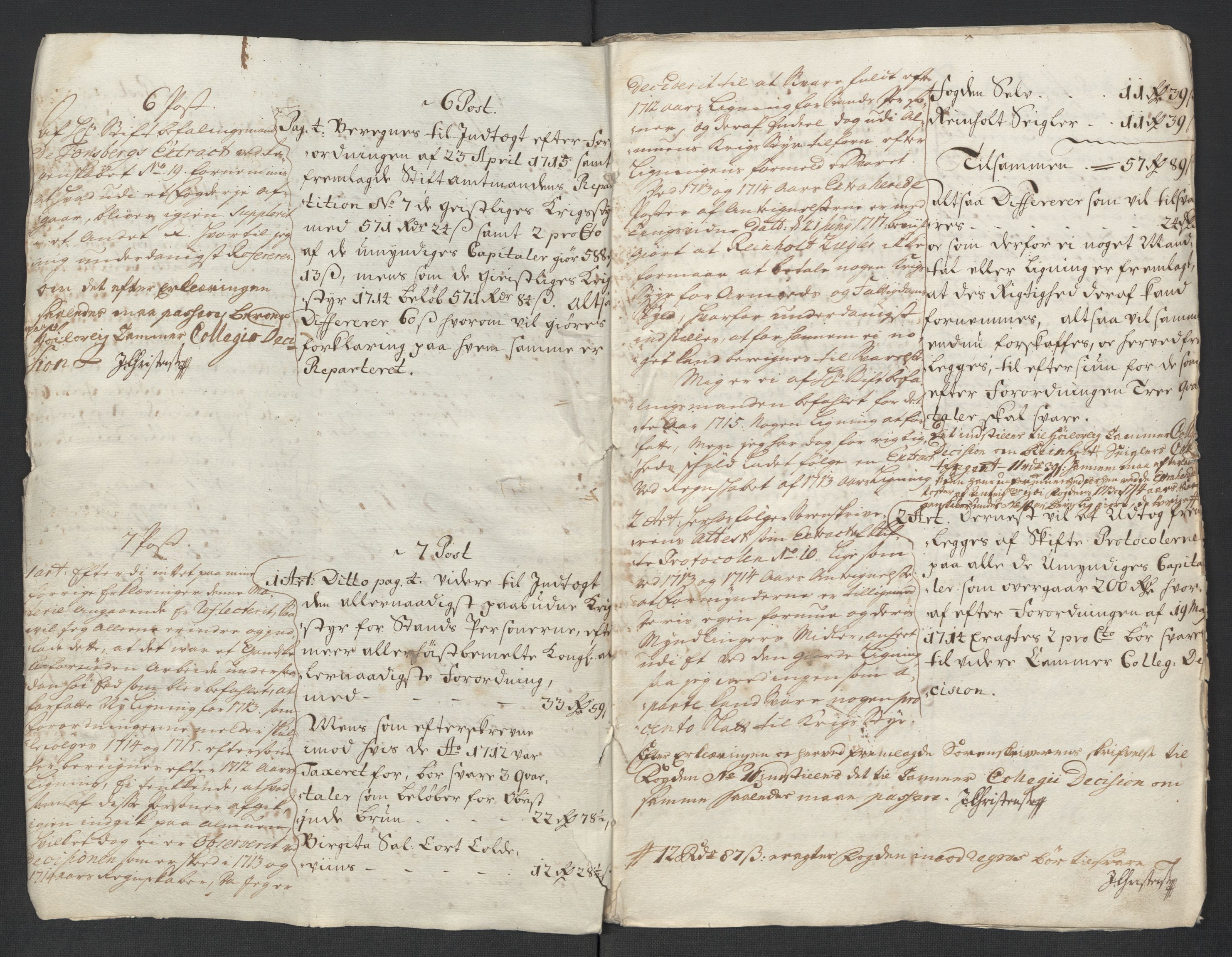 Rentekammeret inntil 1814, Reviderte regnskaper, Fogderegnskap, AV/RA-EA-4092/R17/L1185: Fogderegnskap Gudbrandsdal, 1715, s. 5