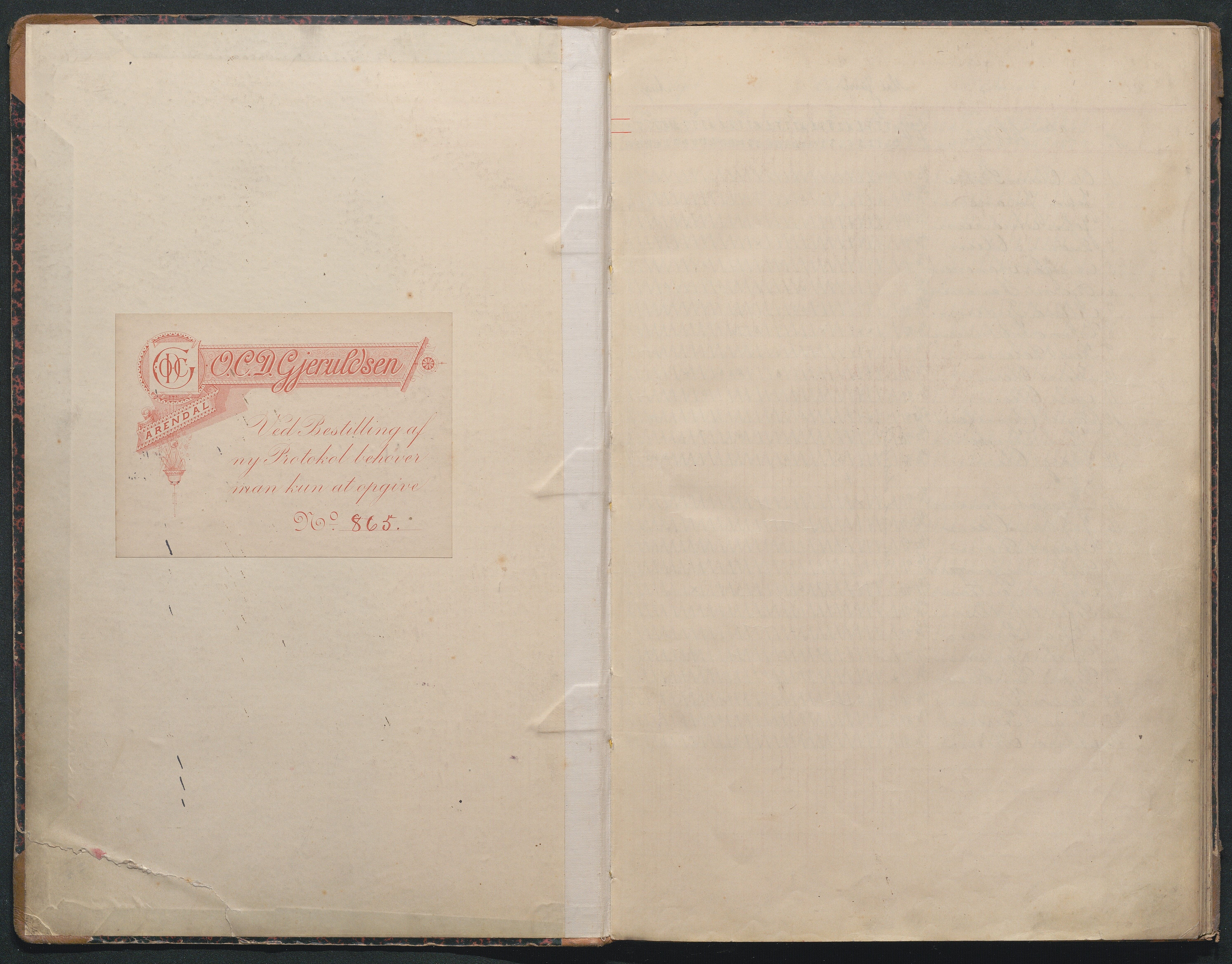Fjære kommune, AAMA/KA0923-PK/35/L0005: Dagbok 2 kl., 1899-1913