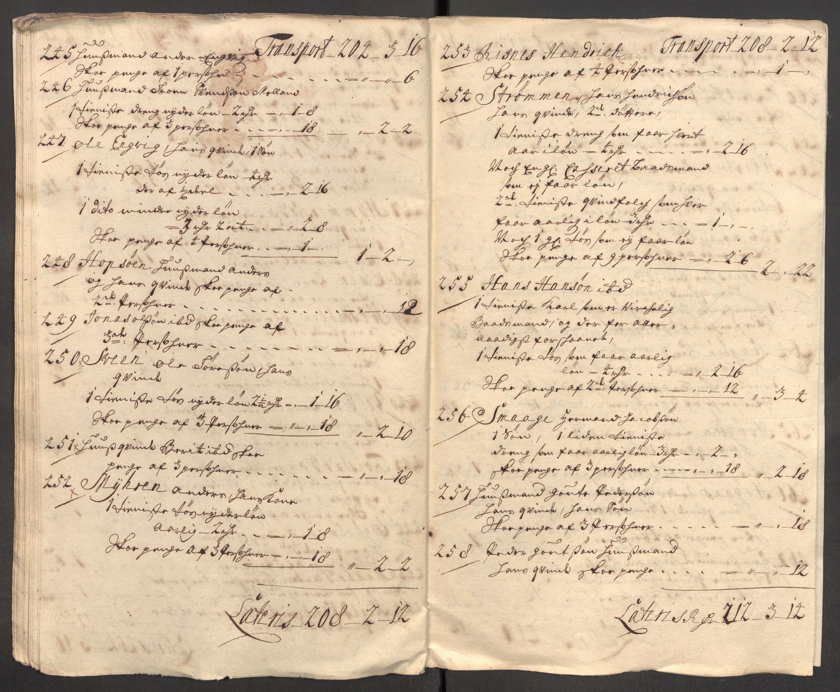 Rentekammeret inntil 1814, Reviderte regnskaper, Fogderegnskap, AV/RA-EA-4092/R57/L3860: Fogderegnskap Fosen, 1711, s. 322