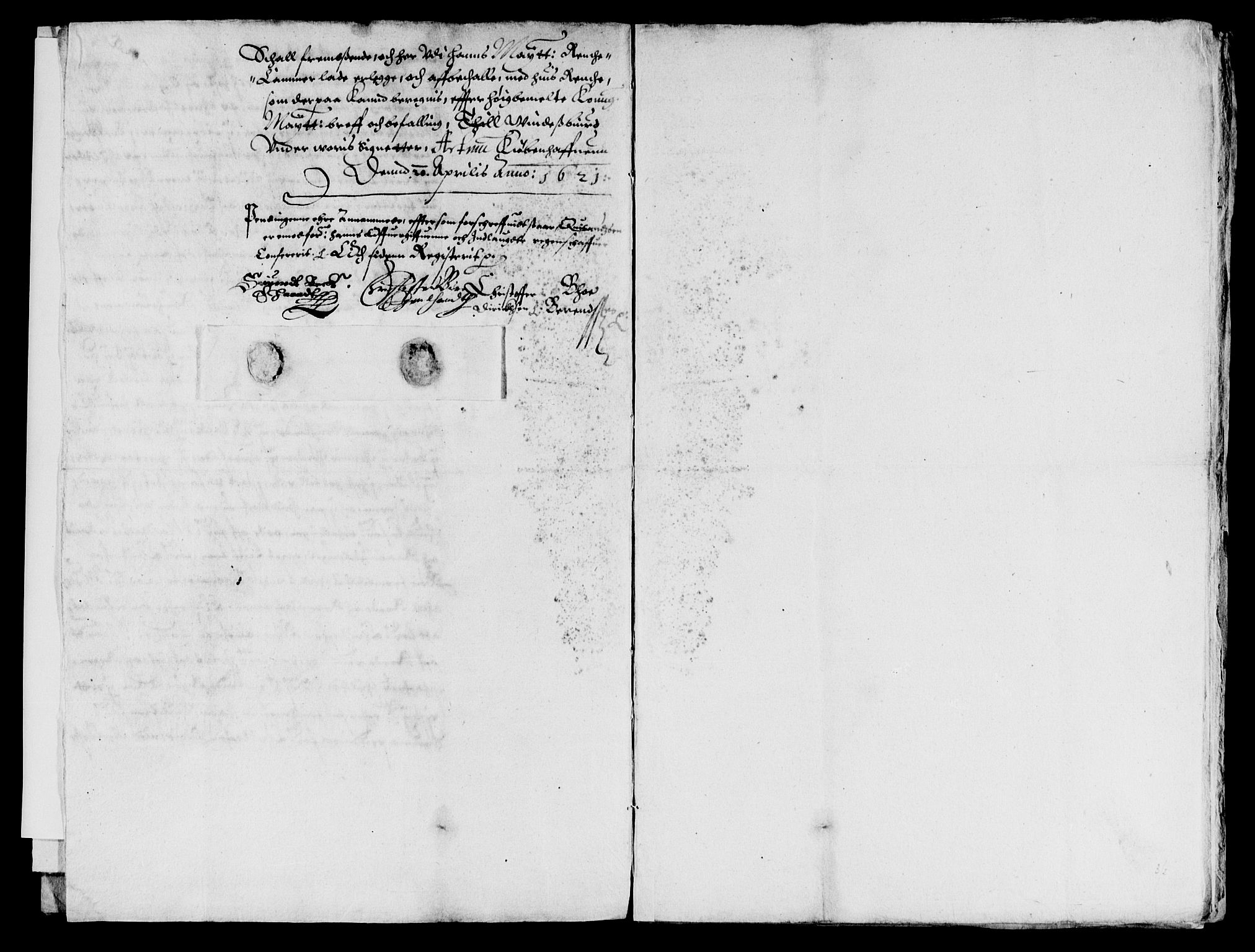 Rentekammeret inntil 1814, Reviderte regnskaper, Lensregnskaper, AV/RA-EA-5023/R/Rb/Rbq/L0019: Nedenes len. Mandals len. Råbyggelag., 1629-1630