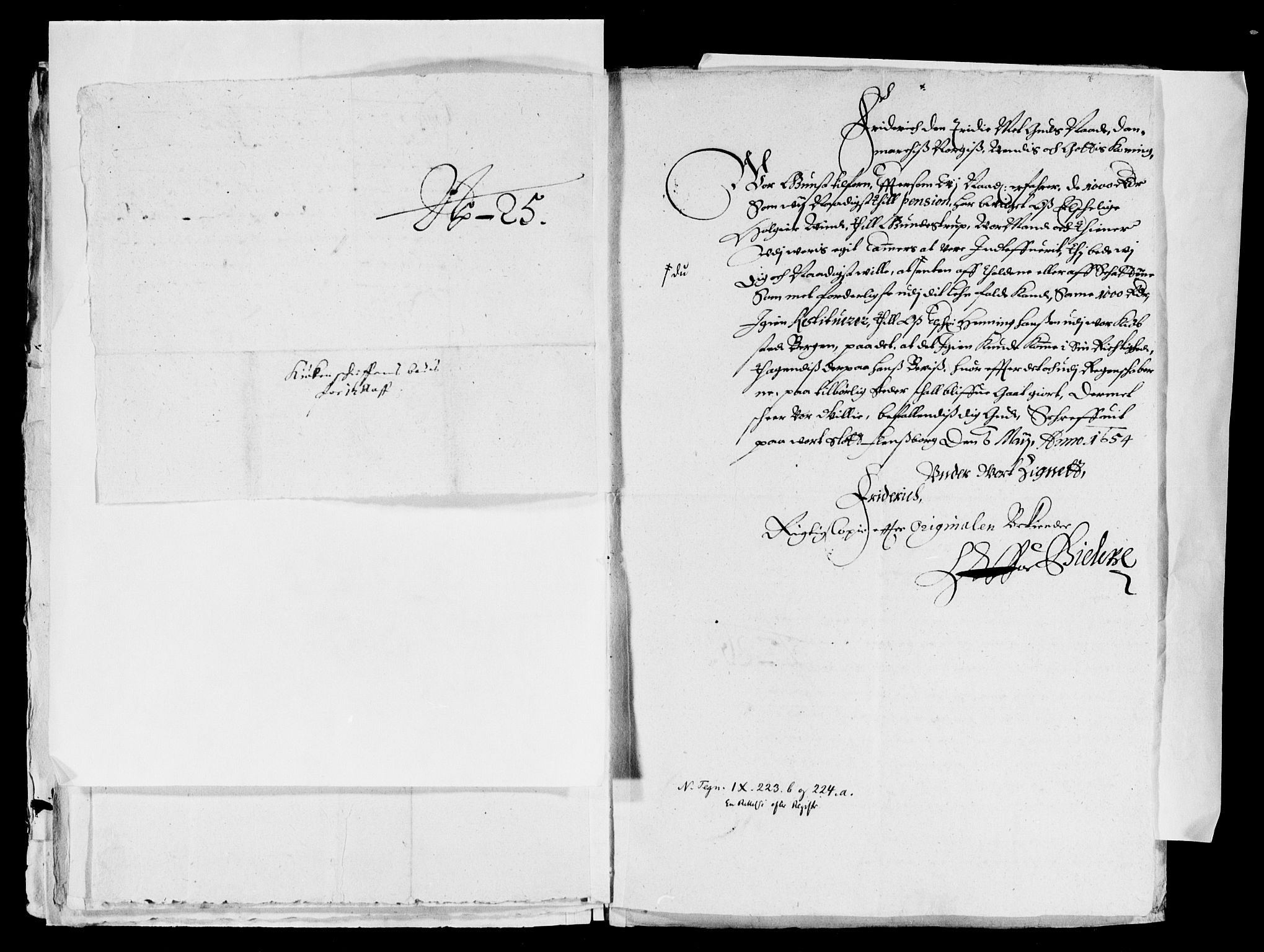 Rentekammeret inntil 1814, Reviderte regnskaper, Lensregnskaper, AV/RA-EA-5023/R/Rb/Rbt/L0125: Bergenhus len, 1653-1654