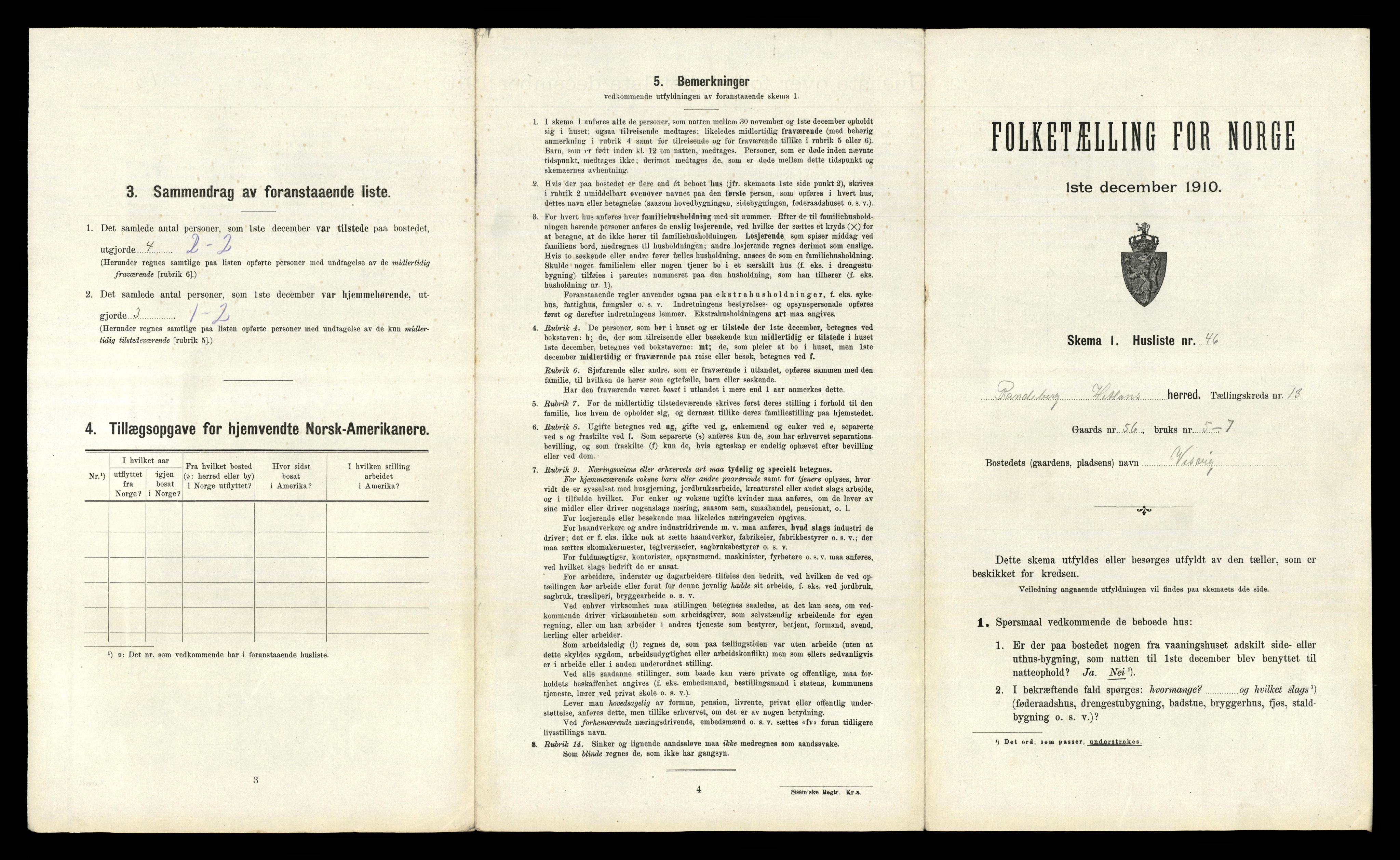 RA, Folketelling 1910 for 1126 Hetland herred, 1910, s. 2097