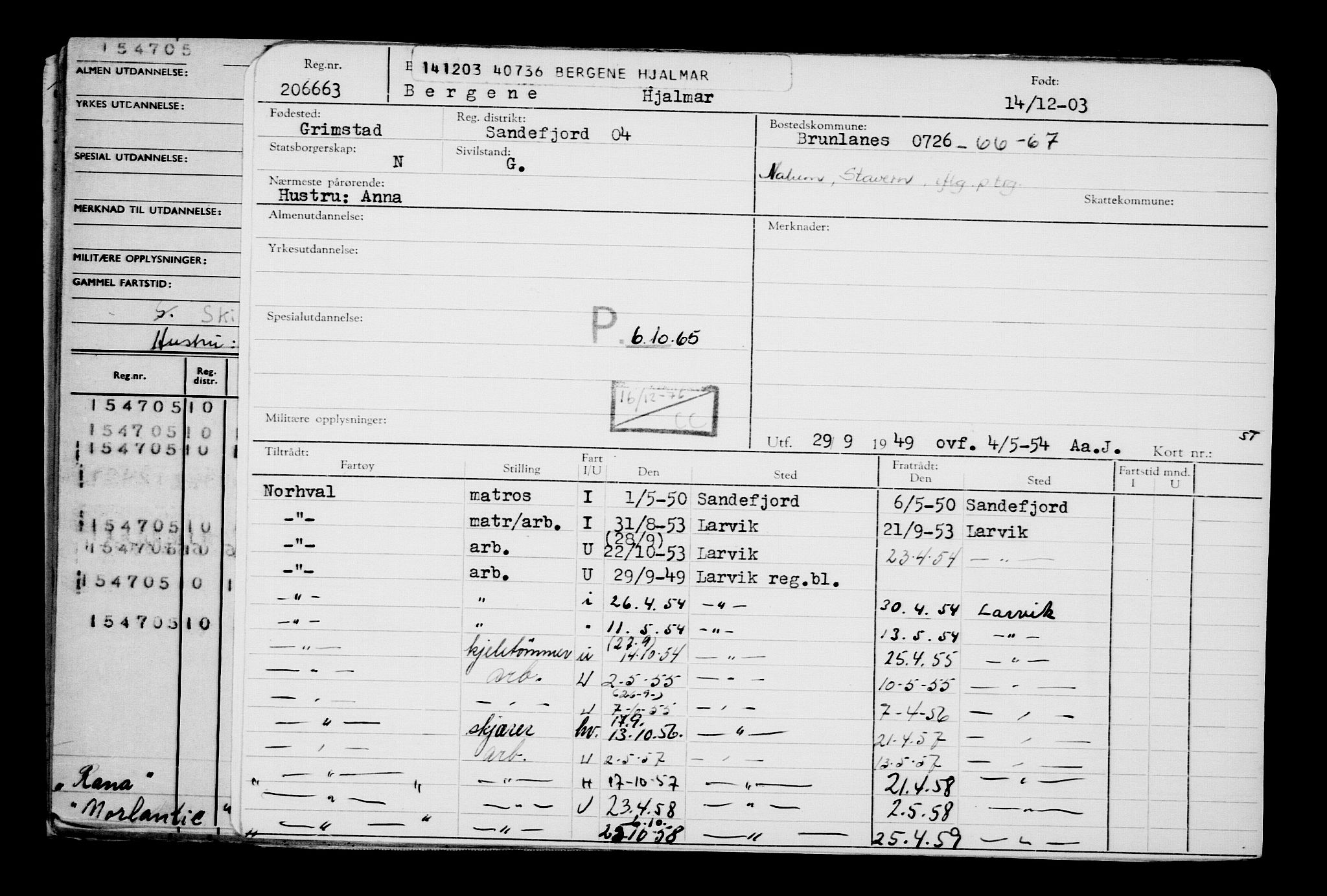 Direktoratet for sjømenn, AV/RA-S-3545/G/Gb/L0051: Hovedkort, 1903, s. 661