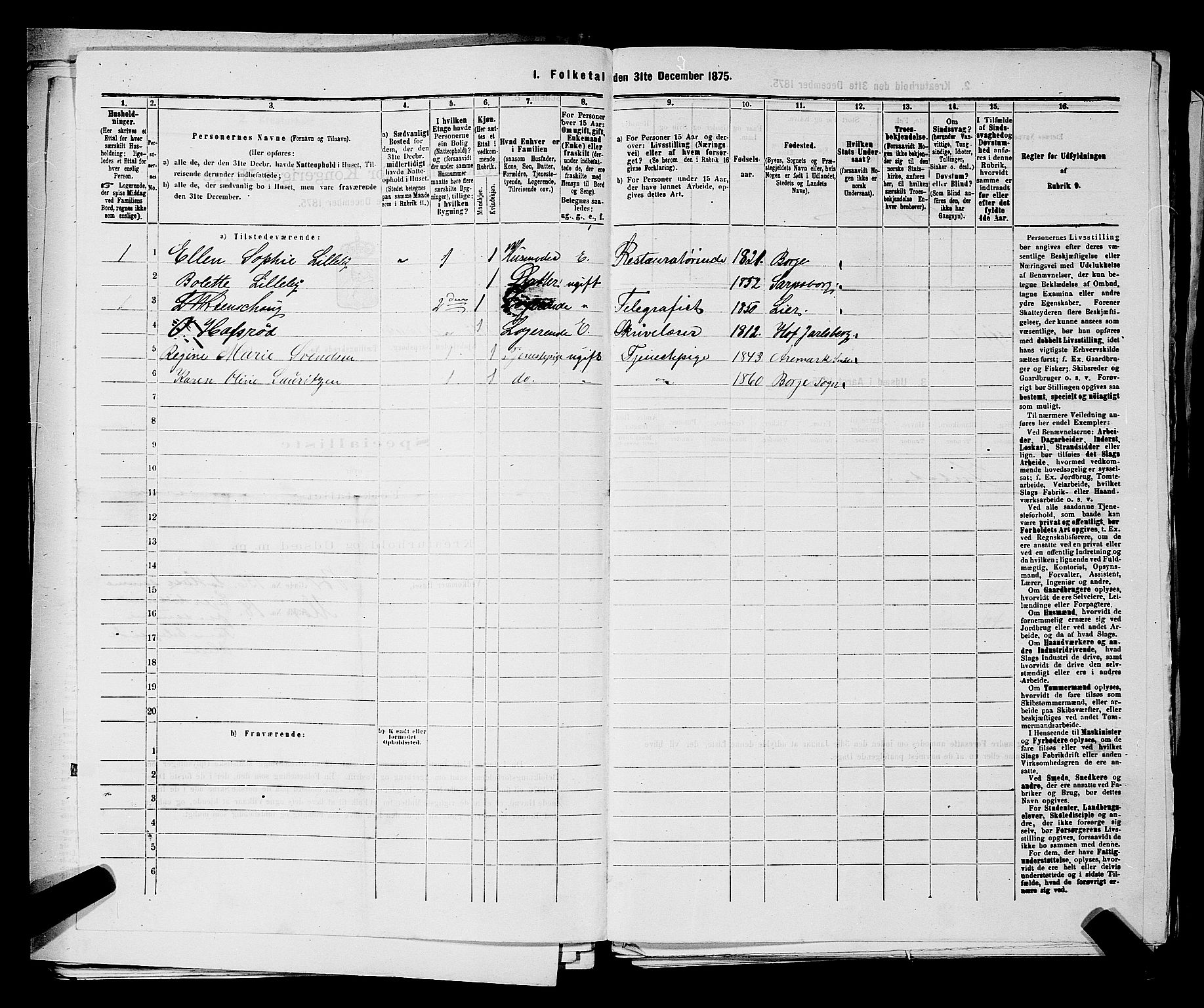 RA, Folketelling 1875 for 0102P Sarpsborg prestegjeld, 1875, s. 432