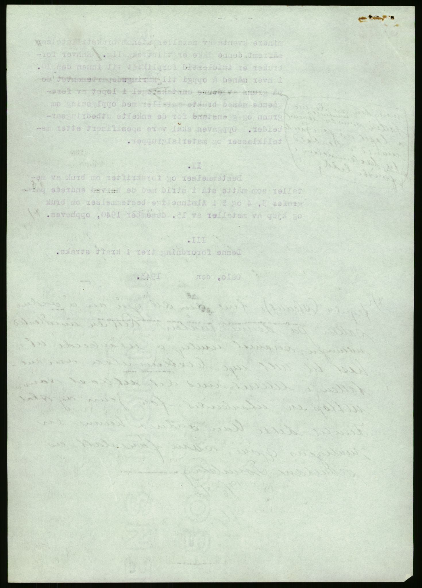 Direktoratet for industriforsyning, Sekretariatet, AV/RA-S-4153/D/Df/L0054: 9. Metallkontoret, 1940-1945, s. 62