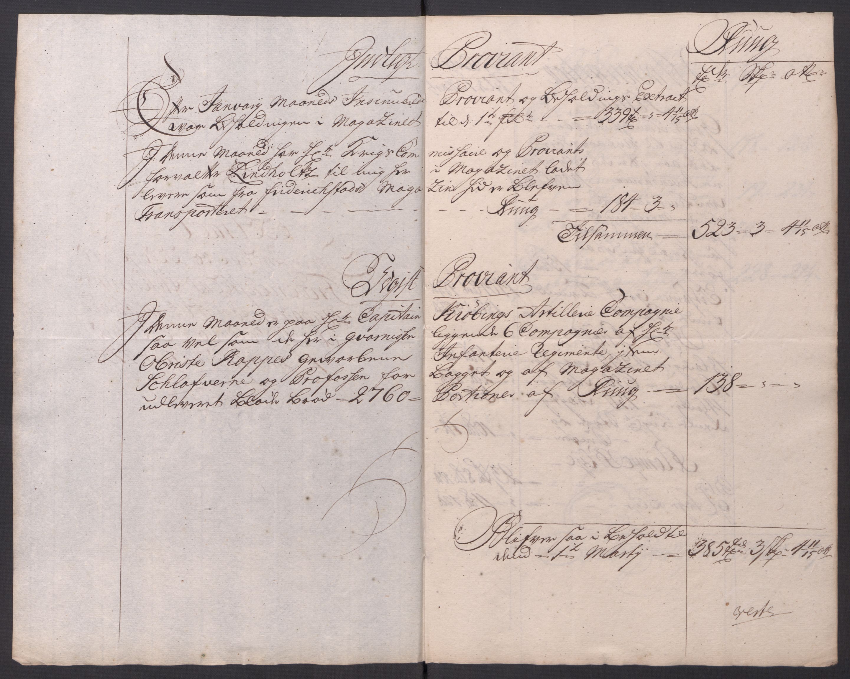 Kommanderende general (KG I) med Det norske krigsdirektorium, AV/RA-EA-5419/D/L0154: Fredriksten festning: Brev, inventarfortegnelser og regnskapsekstrakter, 1730-1739, s. 380