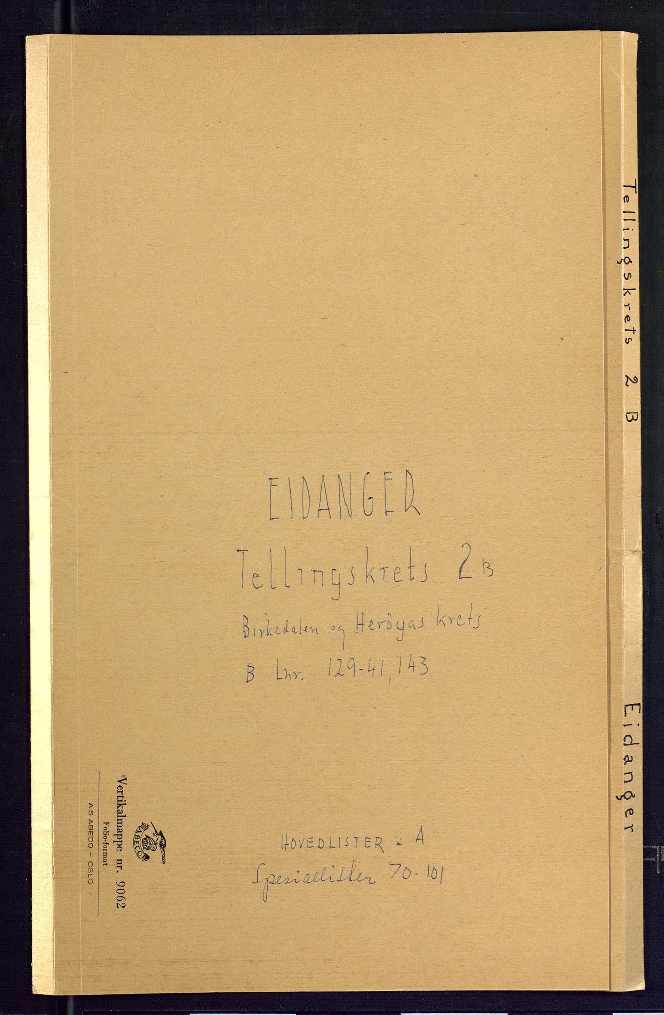 SAKO, Folketelling 1875 for 0813P Eidanger prestegjeld, 1875, s. 15