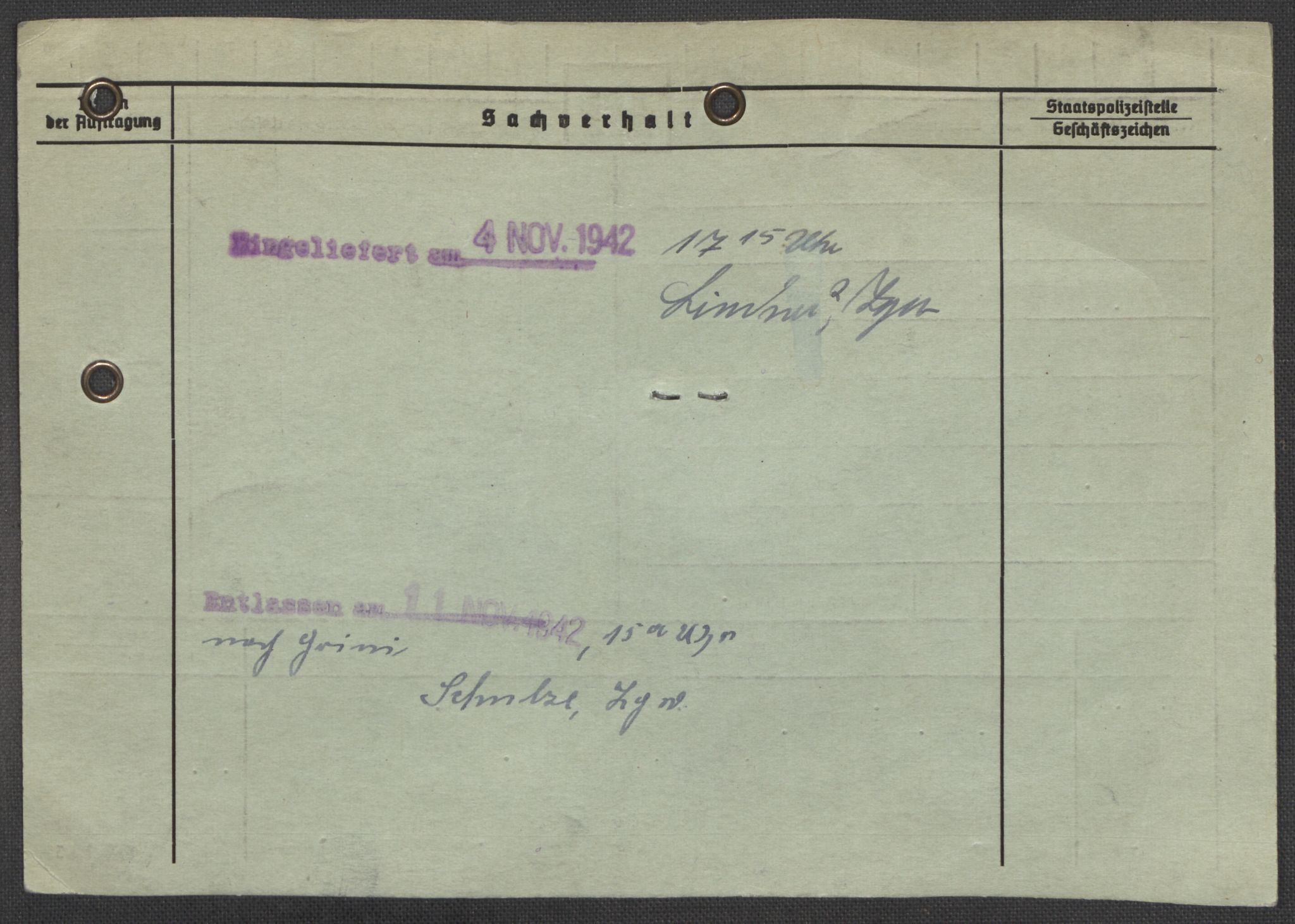 Befehlshaber der Sicherheitspolizei und des SD, RA/RAFA-5969/E/Ea/Eaa/L0009: Register over norske fanger i Møllergata 19: Ru-Sy, 1940-1945, s. 91