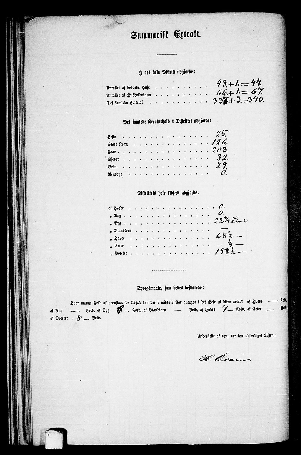 RA, Folketelling 1865 for 1745L Namsos prestegjeld, Vemundvik sokn og Sævik sokn, 1865, s. 46