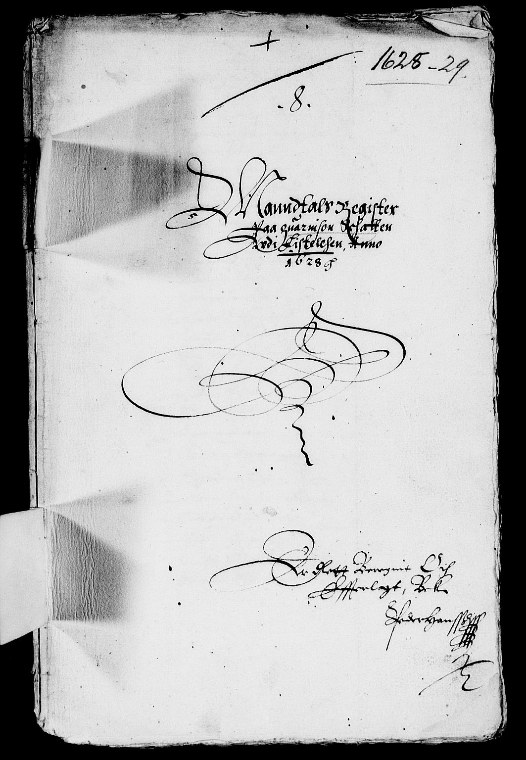 Rentekammeret inntil 1814, Reviderte regnskaper, Lensregnskaper, RA/EA-5023/R/Rb/Rbr/L0010: Lista len, 1628-1636