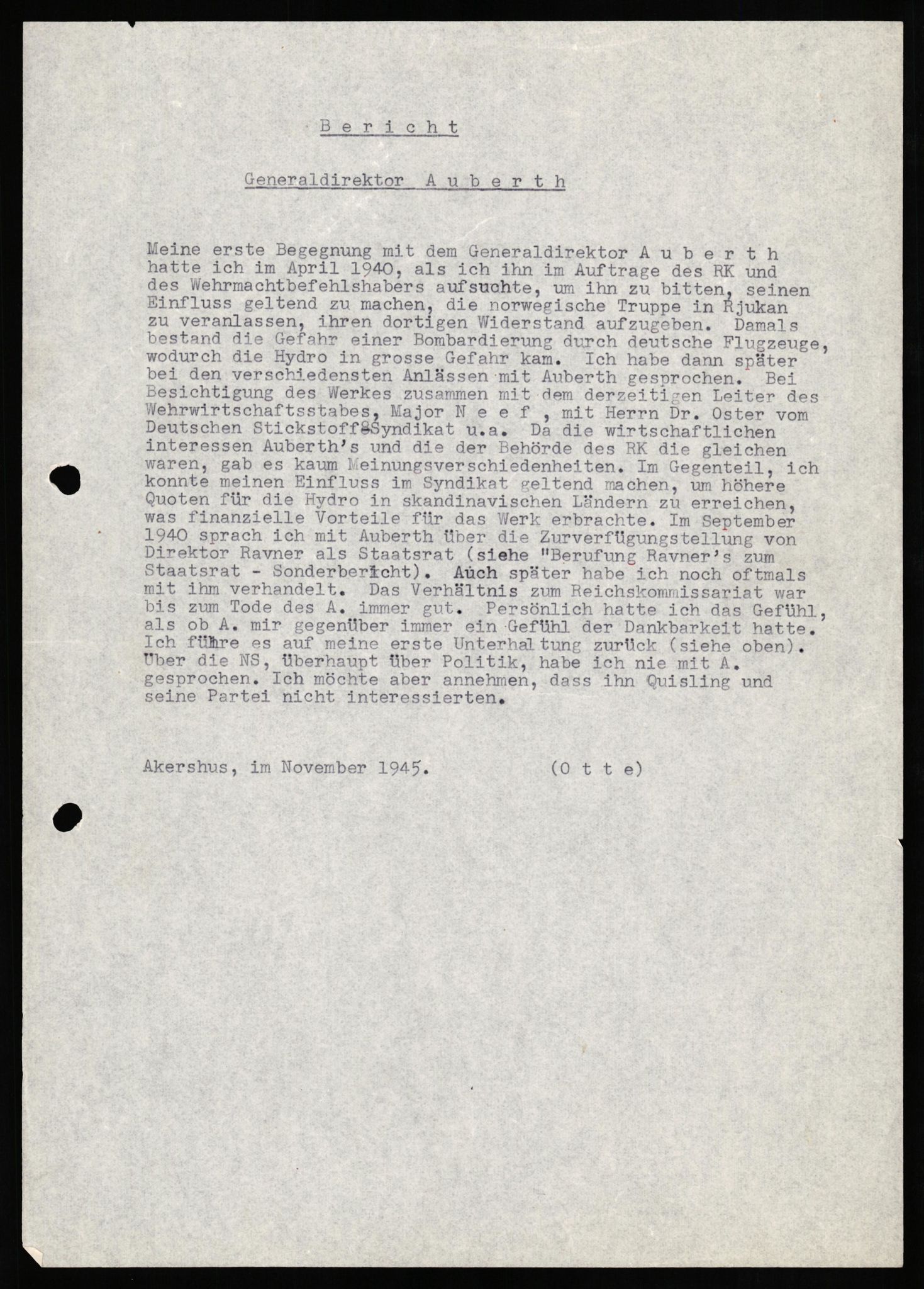 Forsvaret, Forsvarets overkommando II, AV/RA-RAFA-3915/D/Db/L0025: CI Questionaires. Tyske okkupasjonsstyrker i Norge. Tyskere., 1945-1946, s. 169