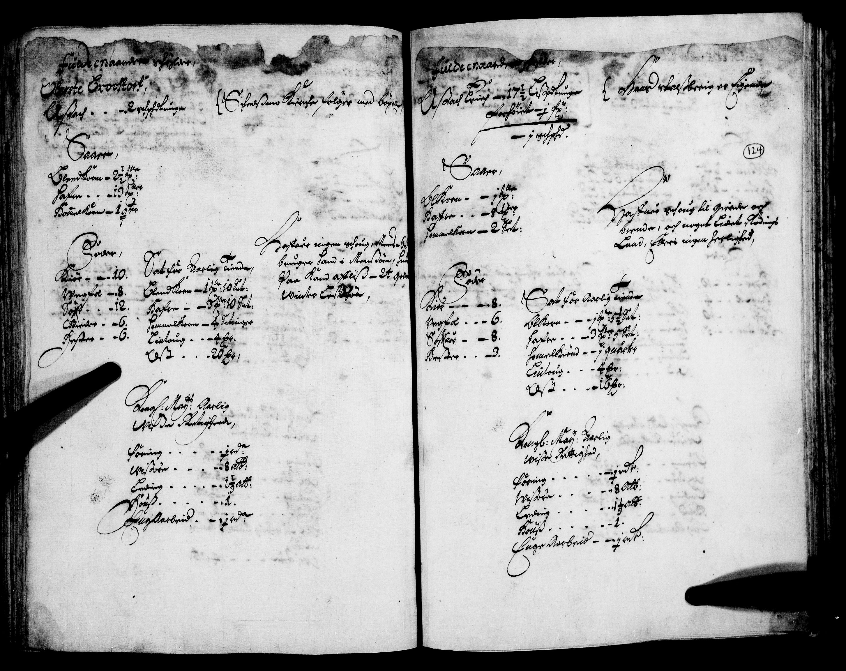 Rentekammeret inntil 1814, Realistisk ordnet avdeling, AV/RA-EA-4070/N/Nb/Nba/L0007: Nedre Romerike fogderi, 1. del, 1666, s. 123b-124a