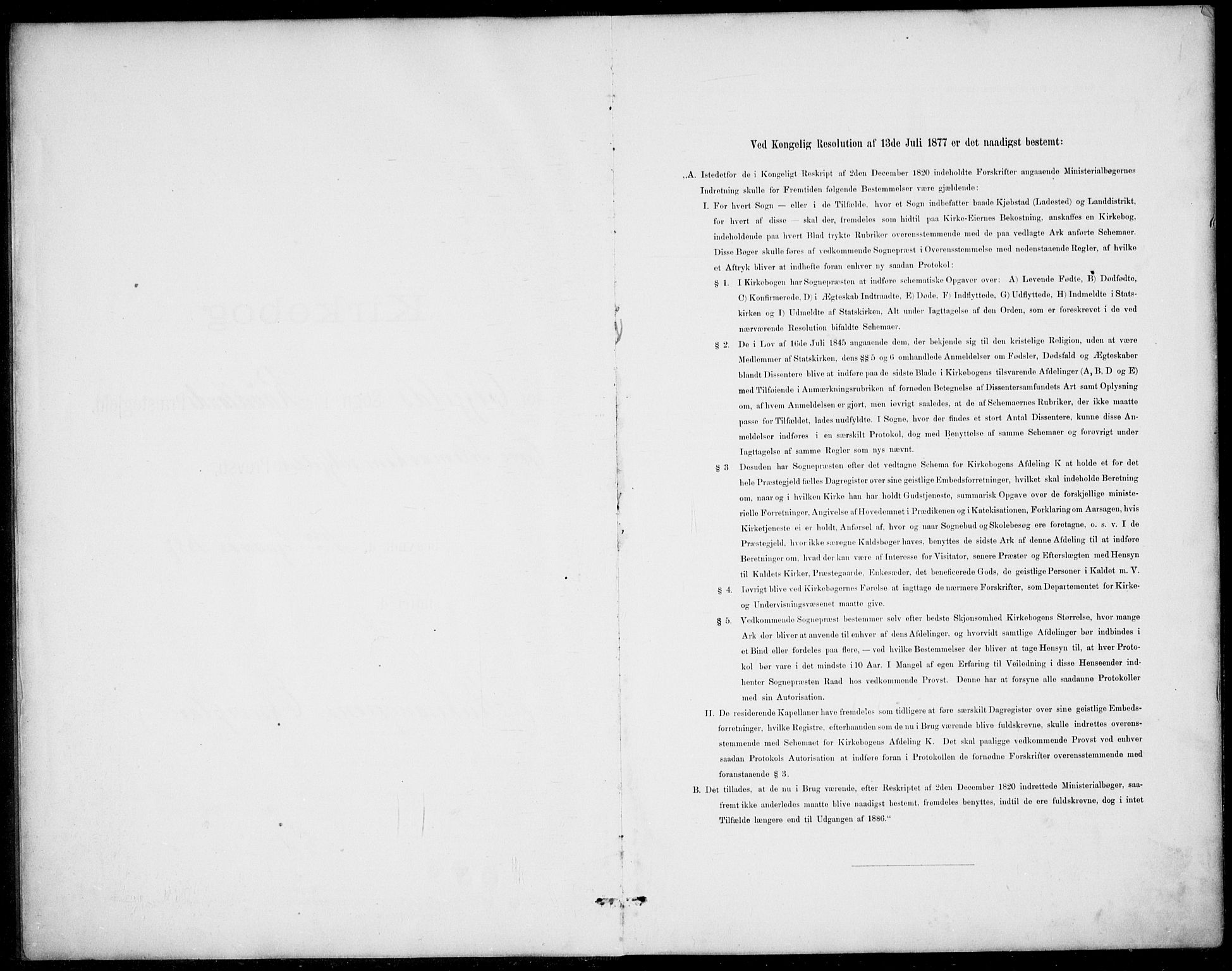 Rauland kirkebøker, SAKO/A-292/G/Gb/L0002: Klokkerbok nr. II 2, 1887-1937