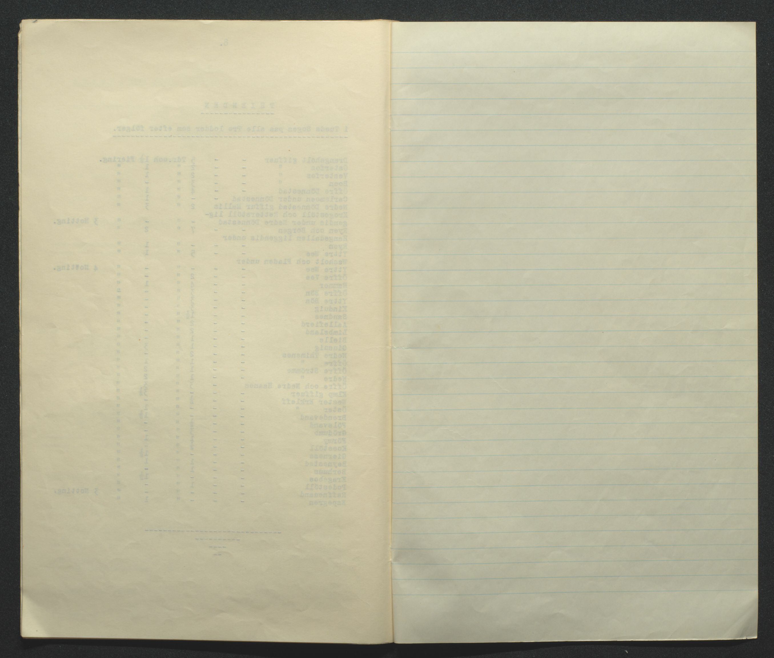 Tveit bygdesogenemnd, AV/SAK-D/0770/F/L0001: A - Emneordnet materiale, 1576-1945, s. 43