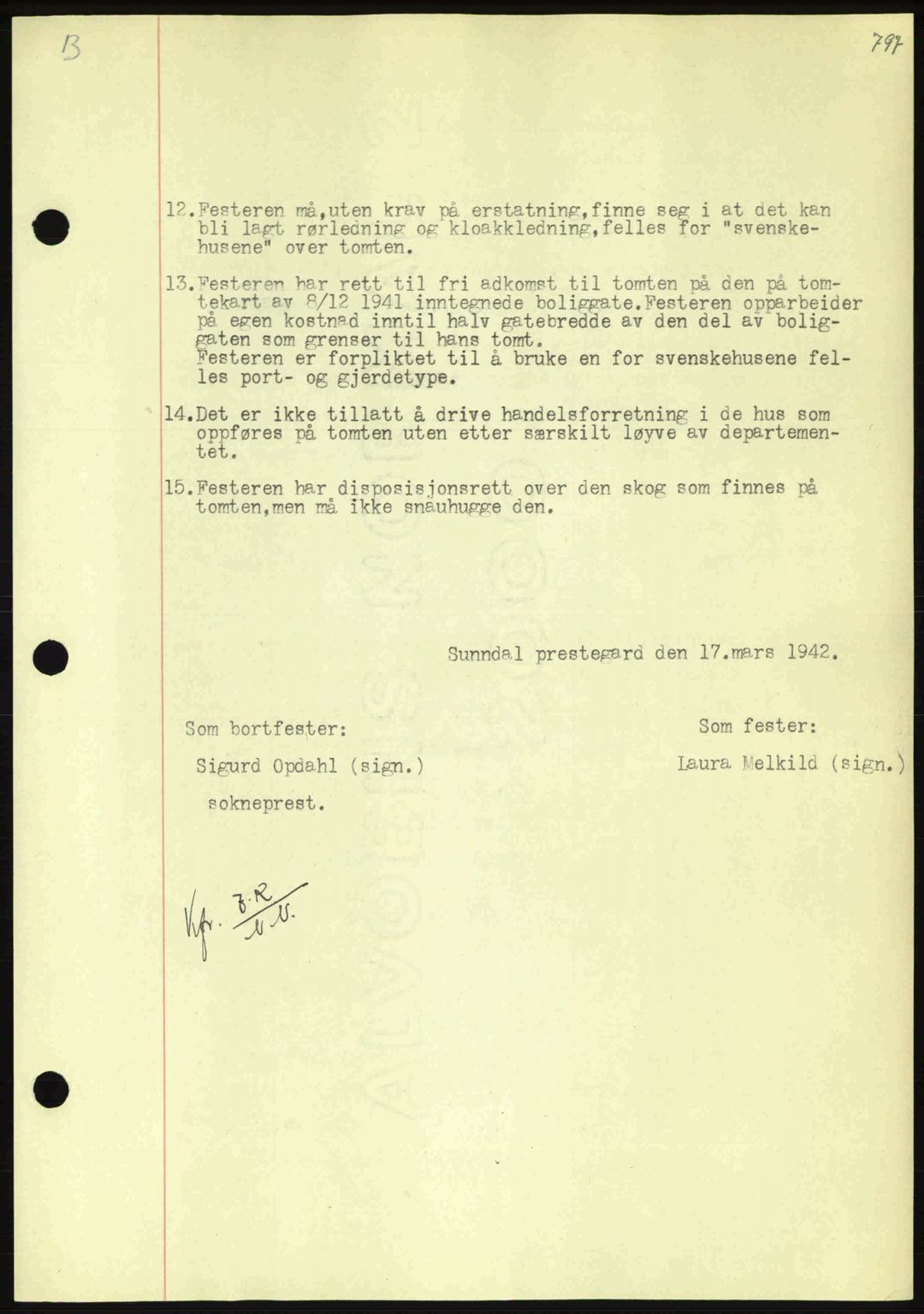 Nordmøre sorenskriveri, AV/SAT-A-4132/1/2/2Ca: Pantebok nr. A92, 1942-1942, Dagboknr: 1399/1942