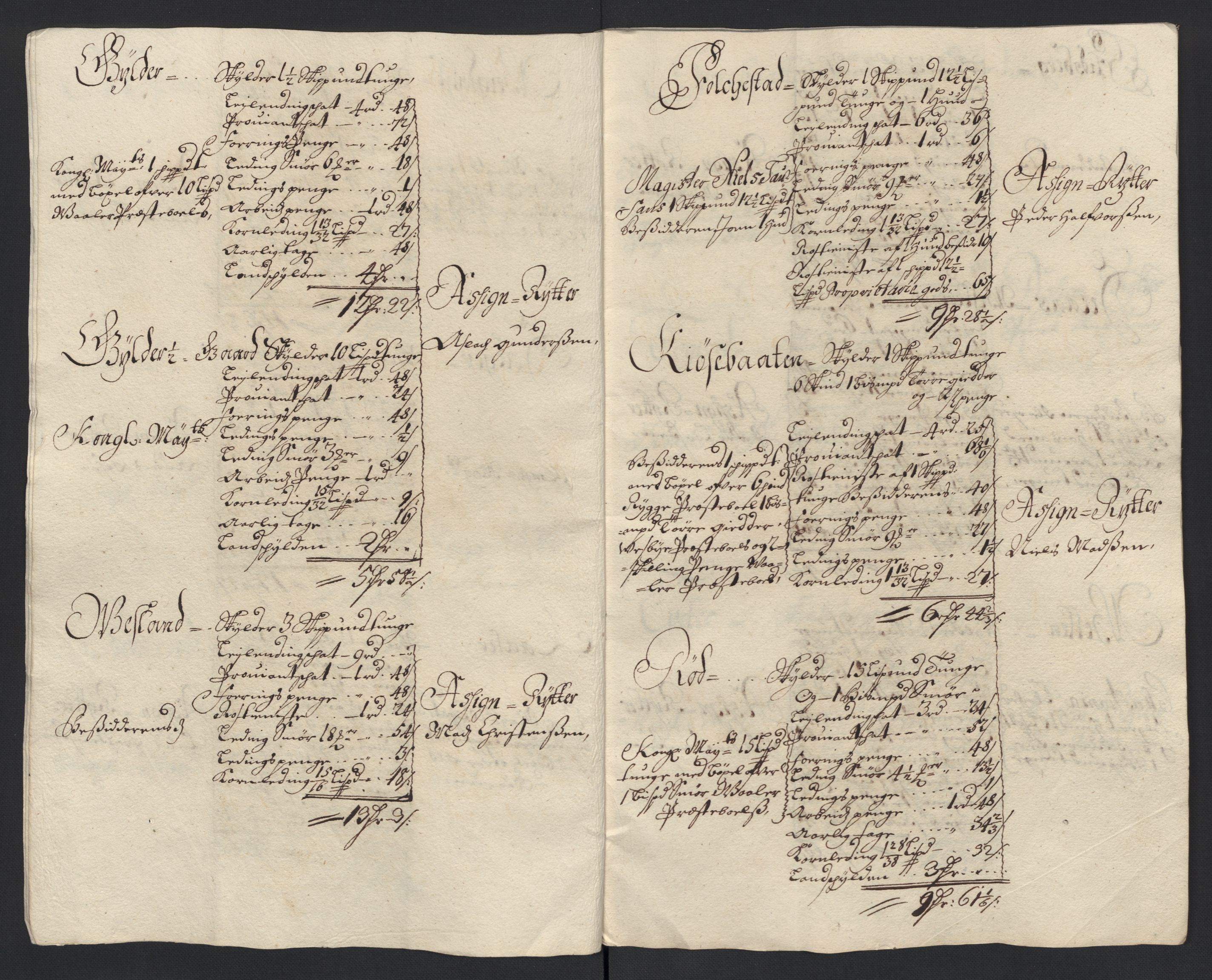 Rentekammeret inntil 1814, Reviderte regnskaper, Fogderegnskap, AV/RA-EA-4092/R04/L0129: Fogderegnskap Moss, Onsøy, Tune, Veme og Åbygge, 1700, s. 382