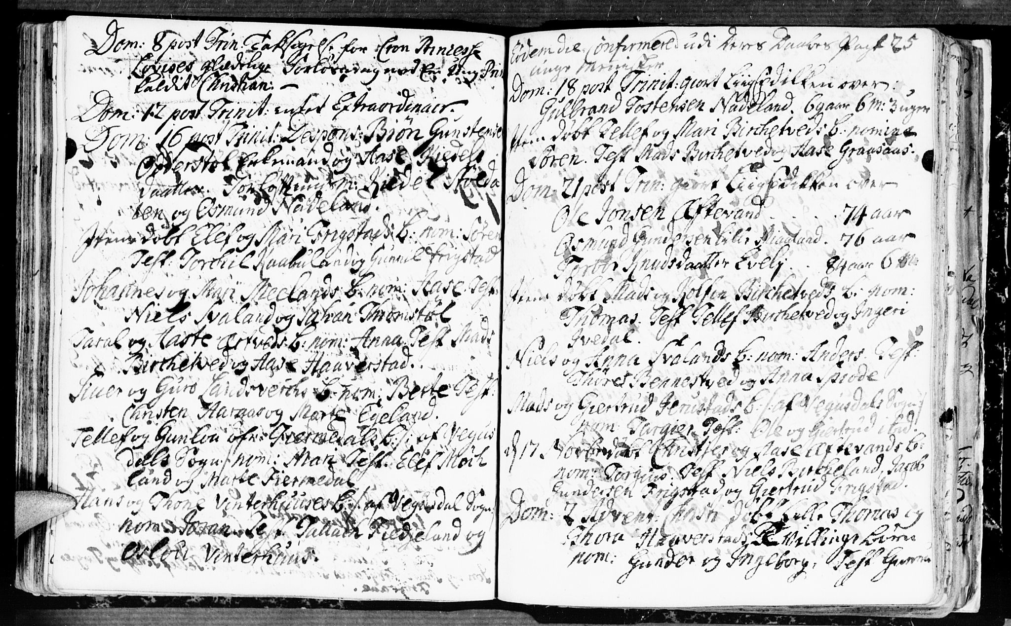 Evje sokneprestkontor, AV/SAK-1111-0008/F/Fa/Fac/L0001: Ministerialbok nr. A 1, 1705-1764, s. 237-238