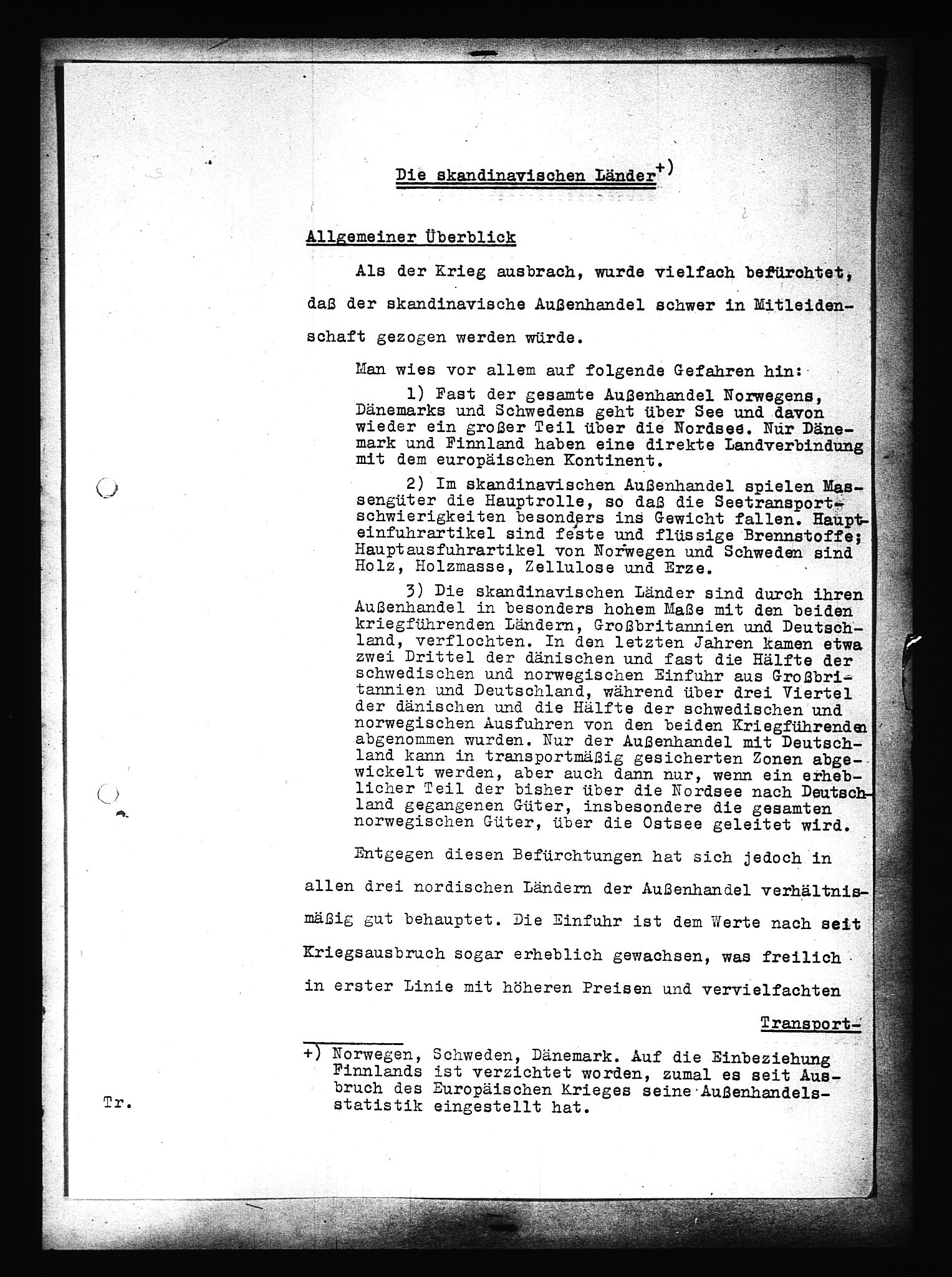 Documents Section, AV/RA-RAFA-2200/V/L0090: Amerikansk mikrofilm "Captured German Documents".
Box No. 952.  FKA jnr. 59/1955., 1940, s. 38