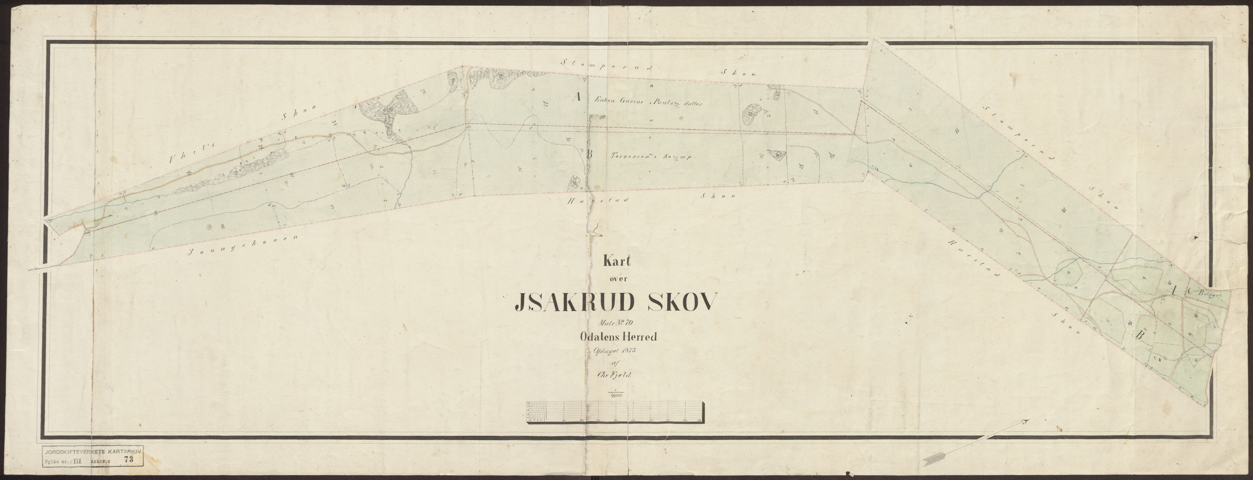 Jordskifteverkets kartarkiv, RA/S-3929/T, 1859-1988, s. 110