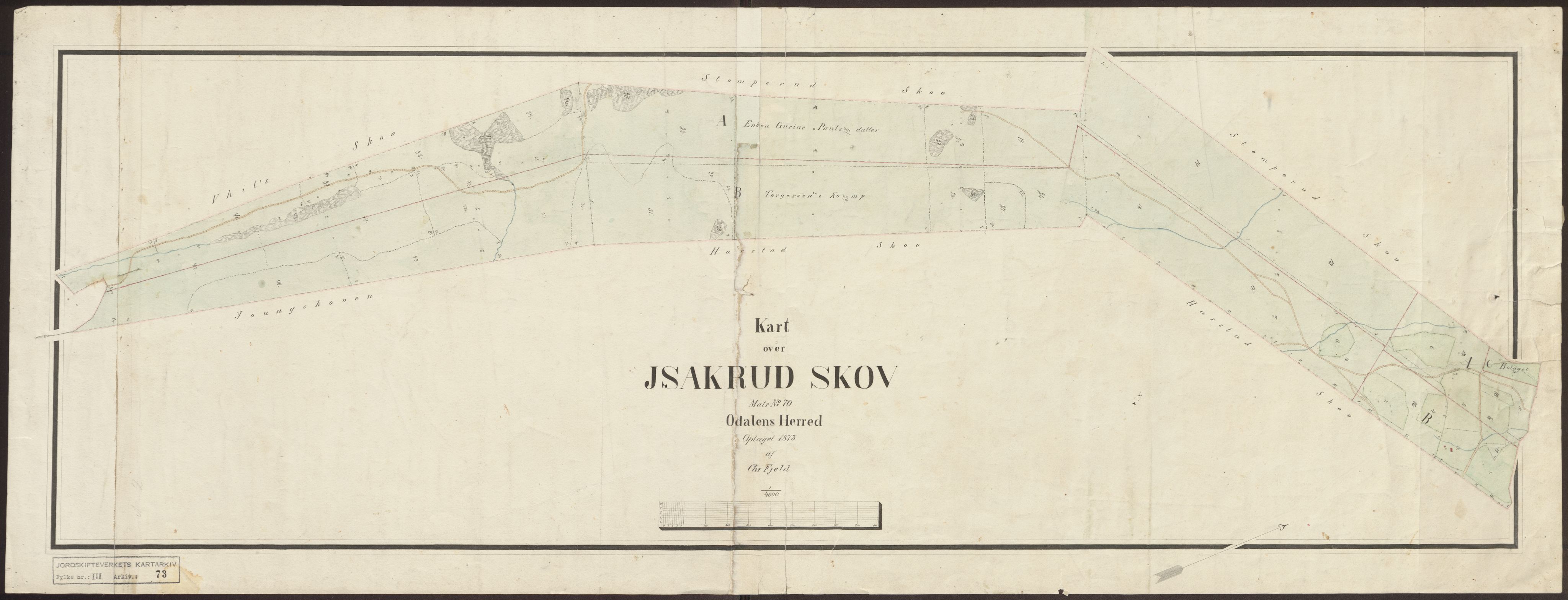 Jordskifteverkets kartarkiv, AV/RA-S-3929/T, 1859-1988, s. 110