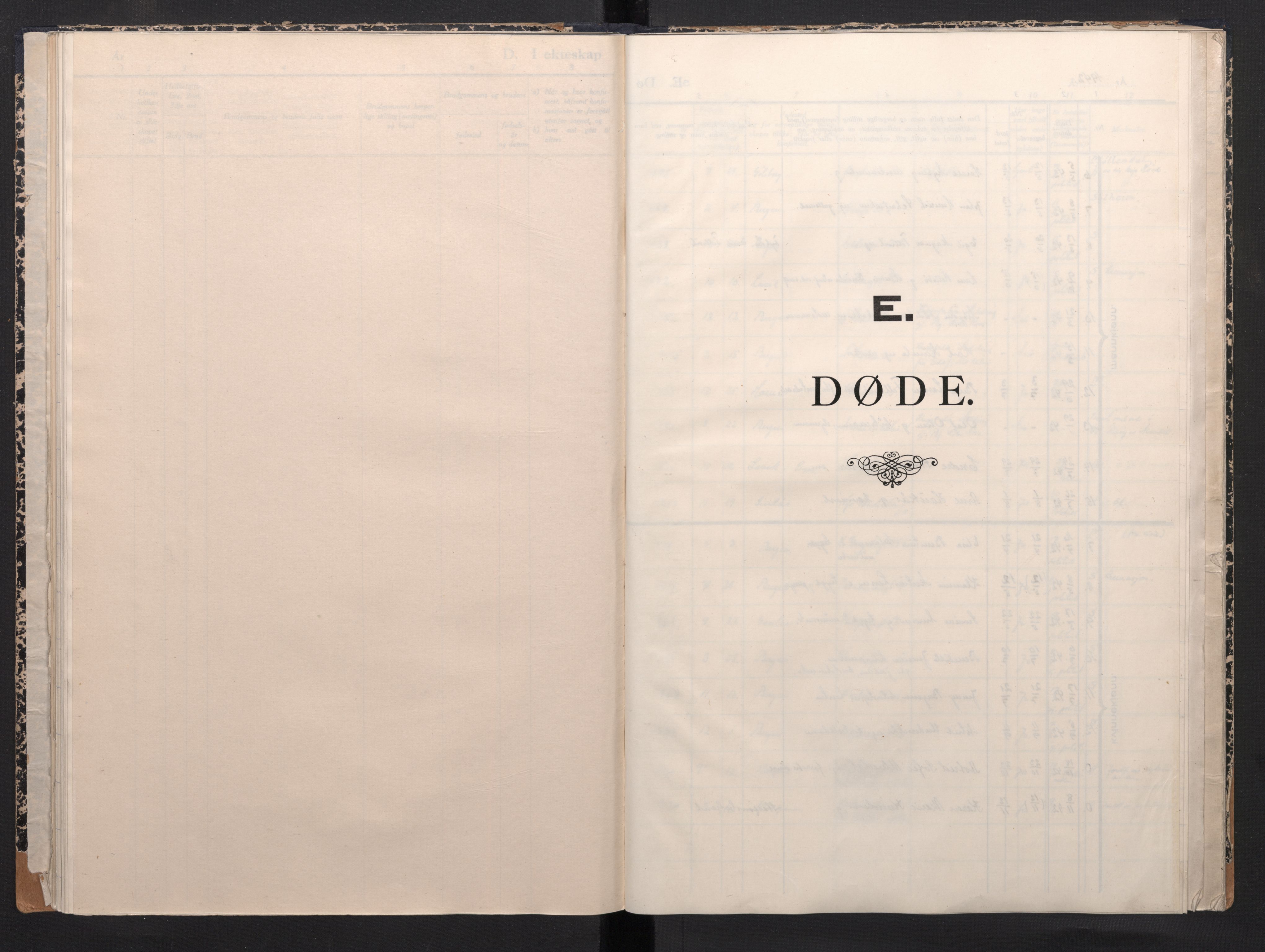 Mariakirken Sokneprestembete, AV/SAB-A-76901/H/Haa/L0009: Ministerialbok nr. A 9, 1942-1945