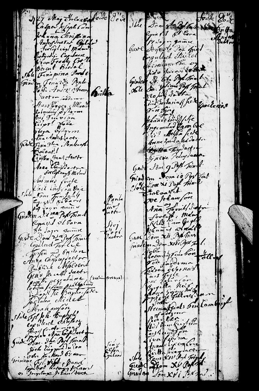 Etne sokneprestembete, SAB/A-75001/H/Haa: Ministerialbok nr. A 2, 1725-1755, s. 63