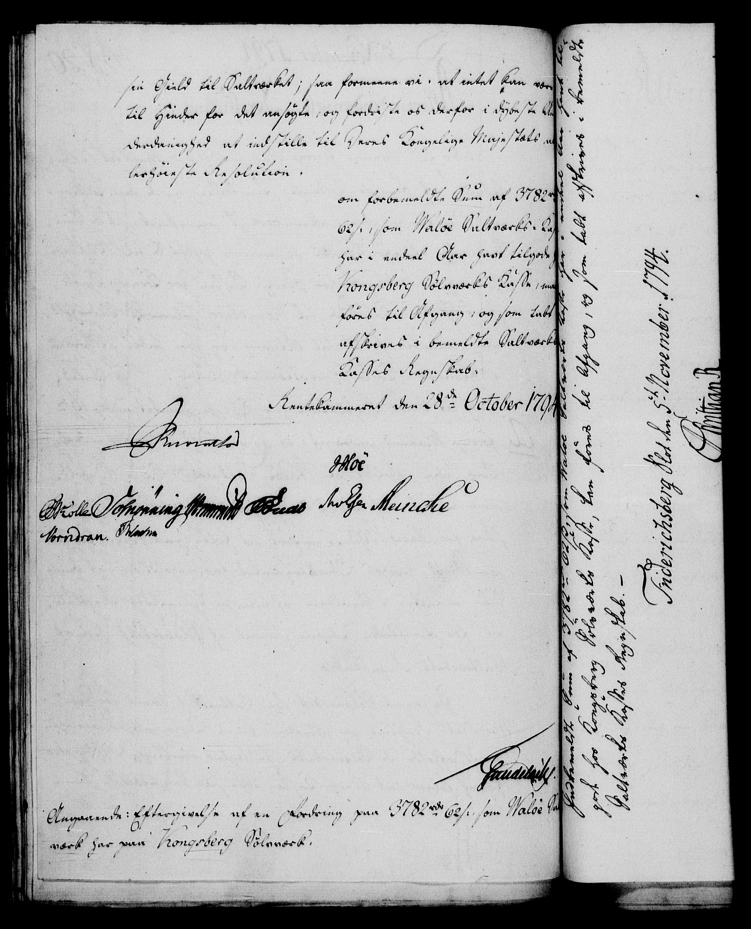 Rentekammeret, Renteskriverkontorene, AV/RA-EA-3115/M/Mf/Mfb/L0002: Relasjons- og resolusjonsprotokoll med register (merket RK 54.8), 1793-1795