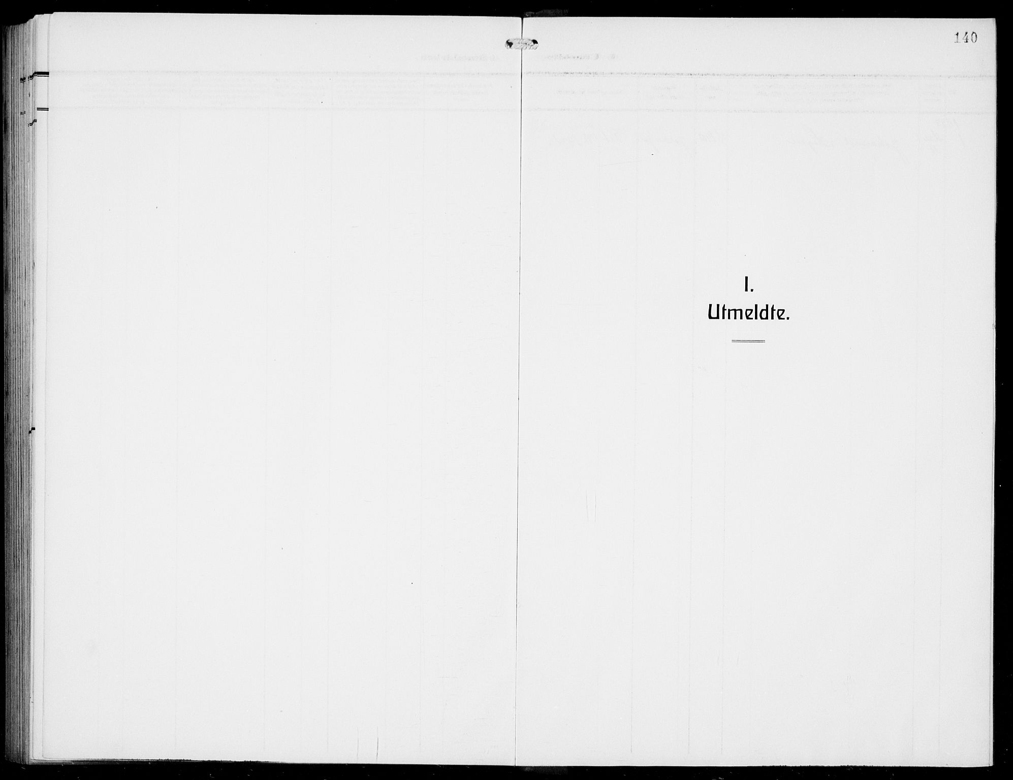 Jostedal sokneprestembete, SAB/A-80601/H/Hab/Habd/L0002: Klokkerbok nr. D 2, 1910-1941, s. 140