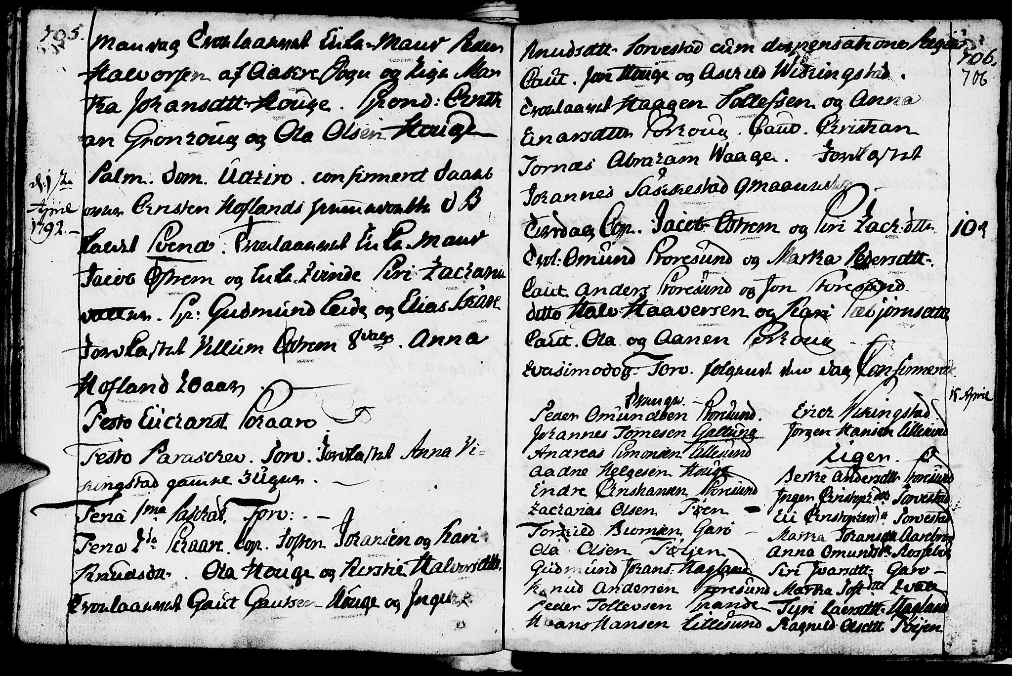 Torvastad sokneprestkontor, AV/SAST-A -101857/H/Ha/Haa/L0001: Ministerialbok nr. A 1, 1753-1800, s. 705-706