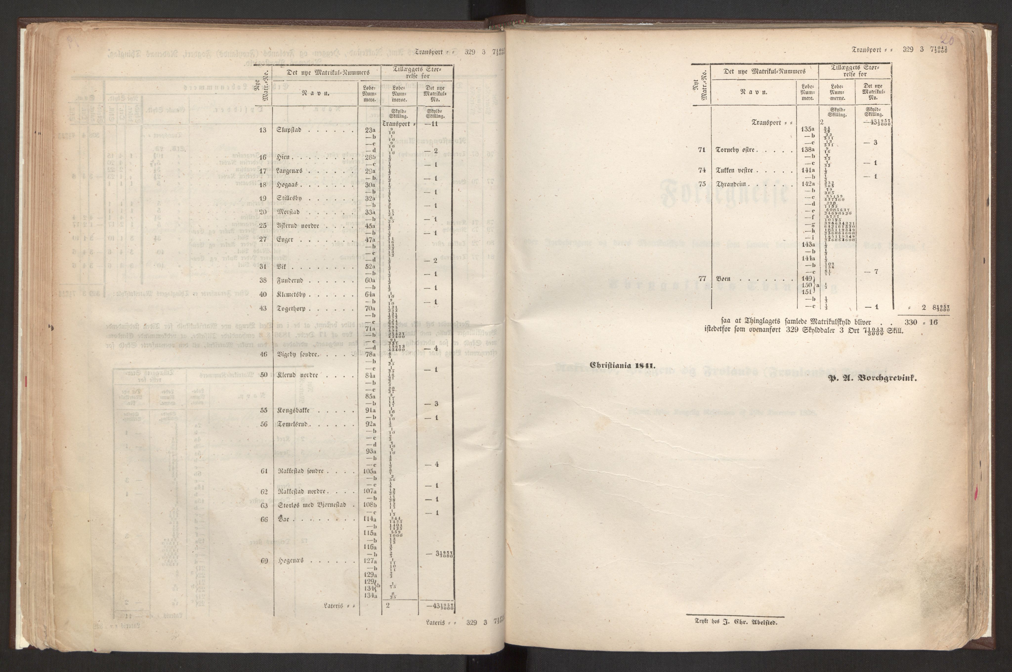 Rygh, AV/RA-PA-0034/F/Fb/L0001: Matrikkelen for 1838 - Smaalenes amt (Østfold fylke), 1838, s. 20