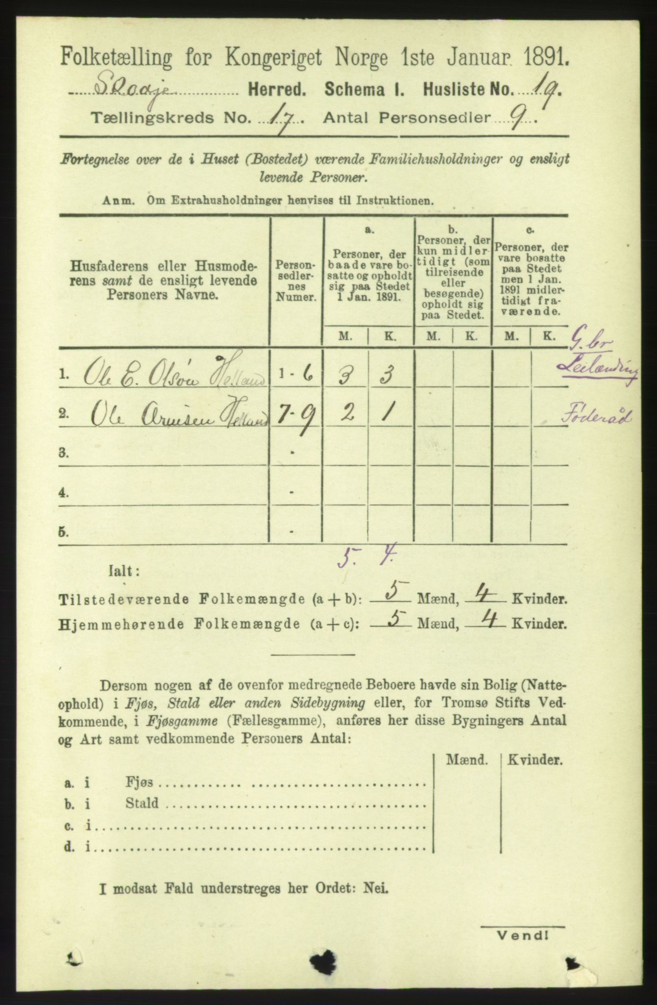 RA, Folketelling 1891 for 1529 Skodje herred, 1891, s. 3509