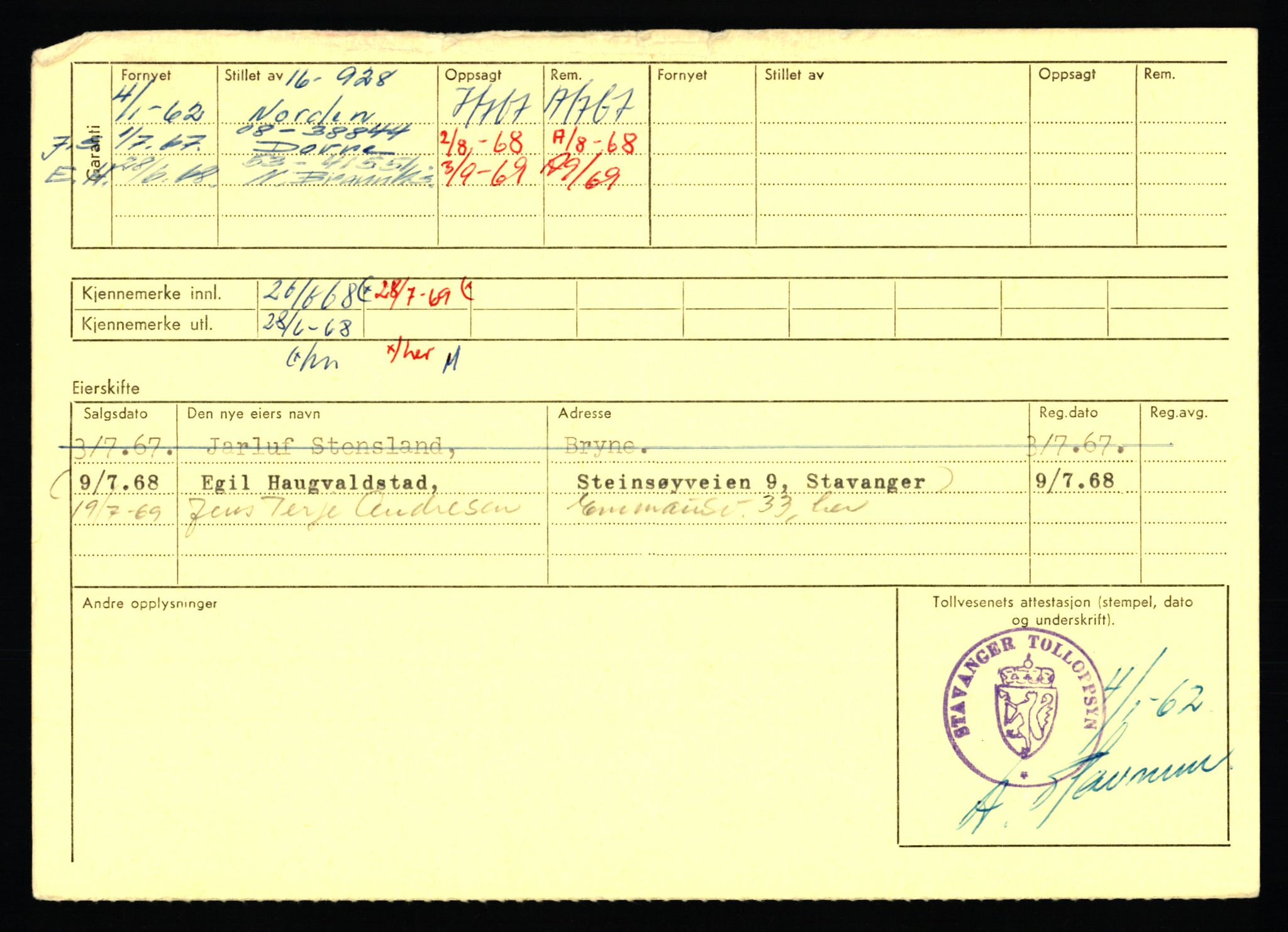 Stavanger trafikkstasjon, AV/SAST-A-101942/0/F/L0054: L-54200 - L-55699, 1930-1971, s. 2066