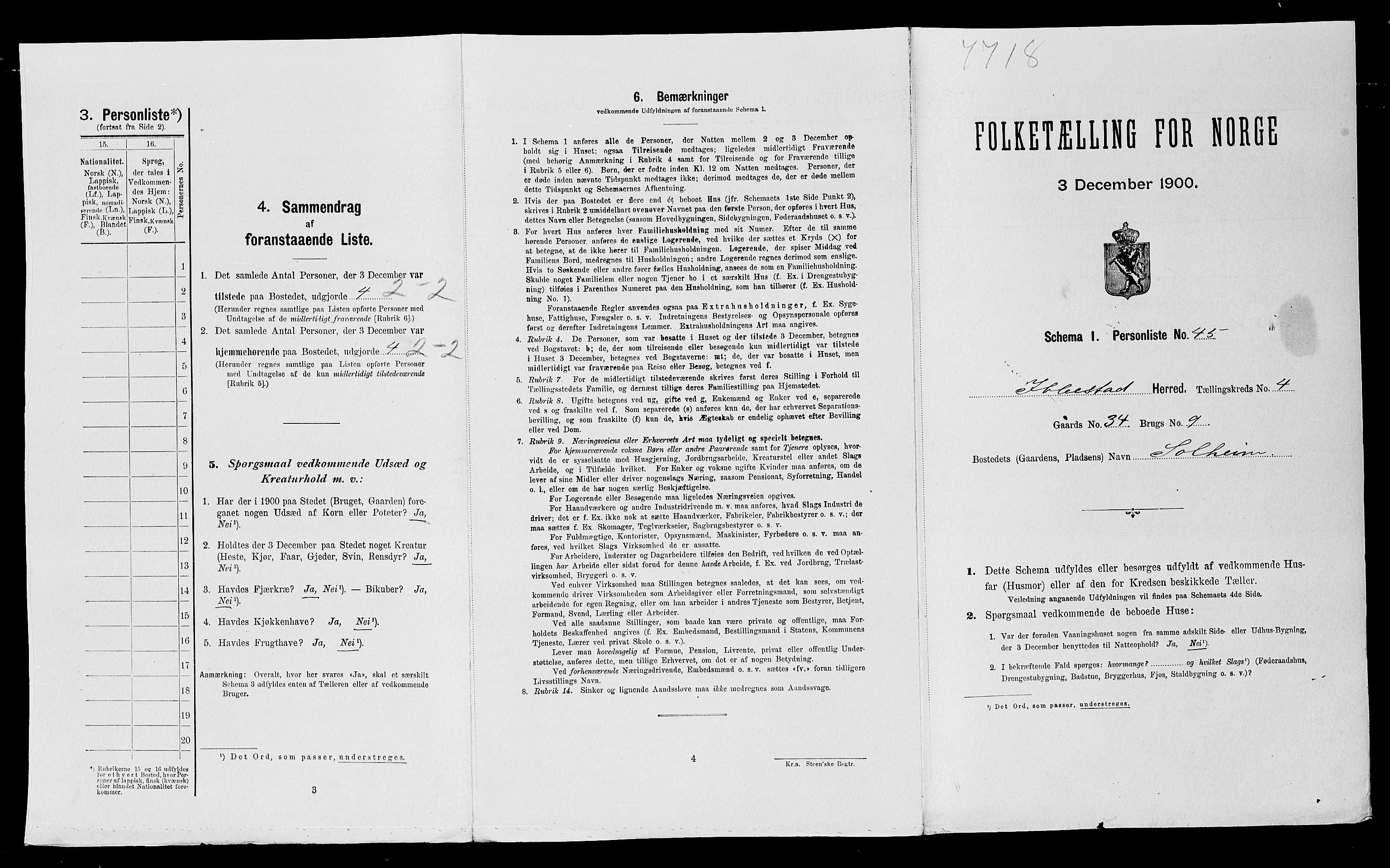 SATØ, Folketelling 1900 for 1917 Ibestad herred, 1900, s. 686