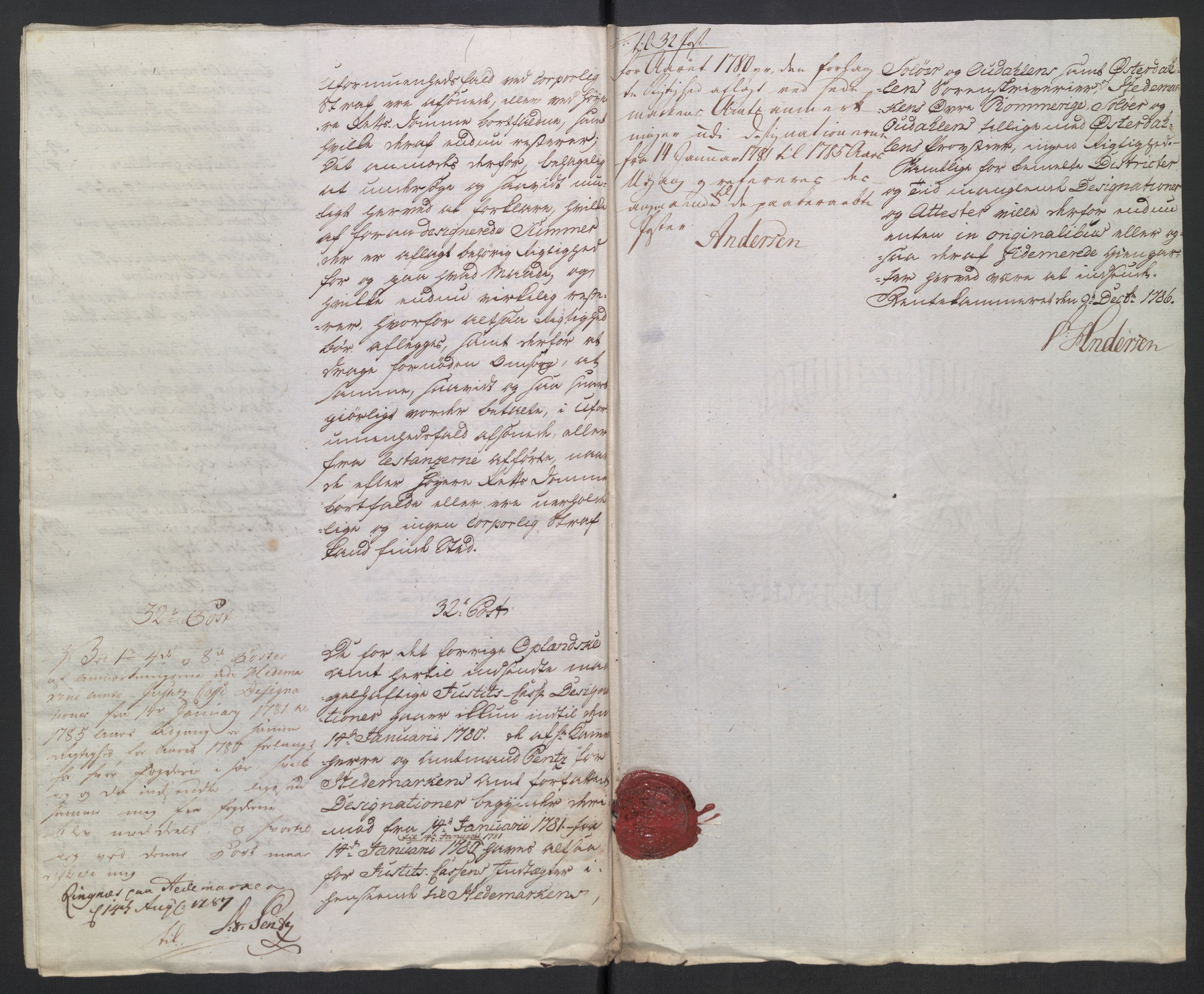 Rentekammeret inntil 1814, Reviderte regnskaper, Mindre regnskaper, RA/EA-4068/Rb/L0014: Opplands amt, 1771-1779, s. 598
