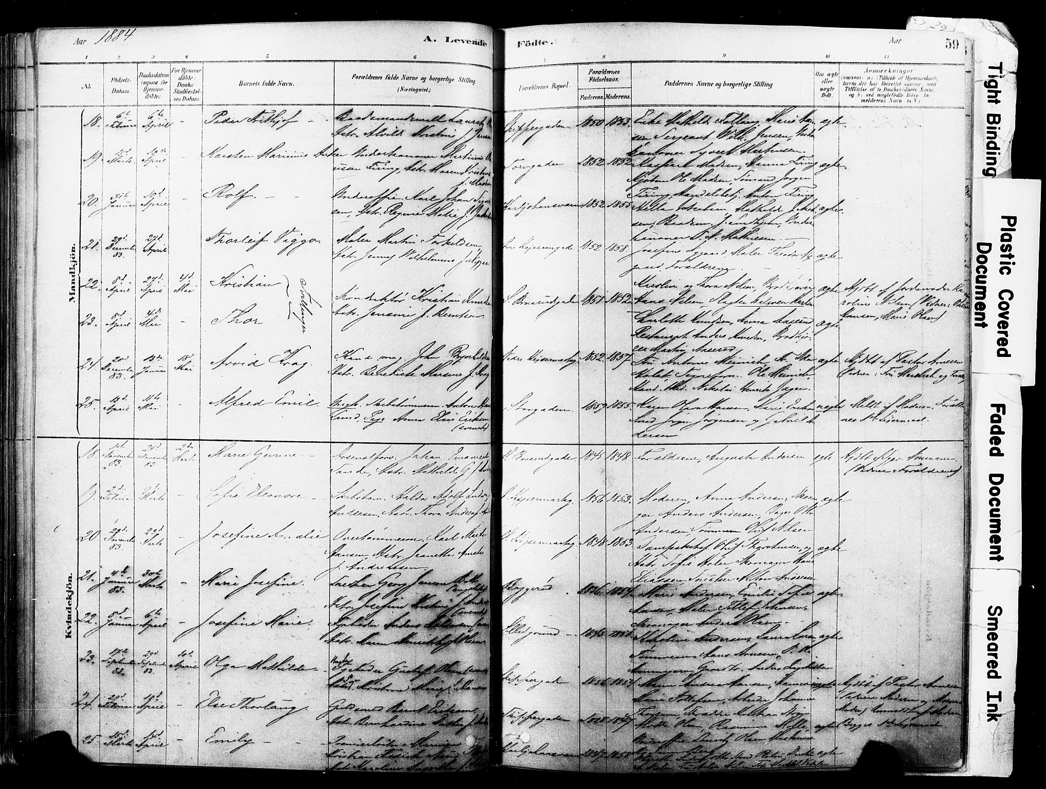 Horten kirkebøker, AV/SAKO-A-348/F/Fa/L0003: Ministerialbok nr. 3, 1878-1887, s. 59