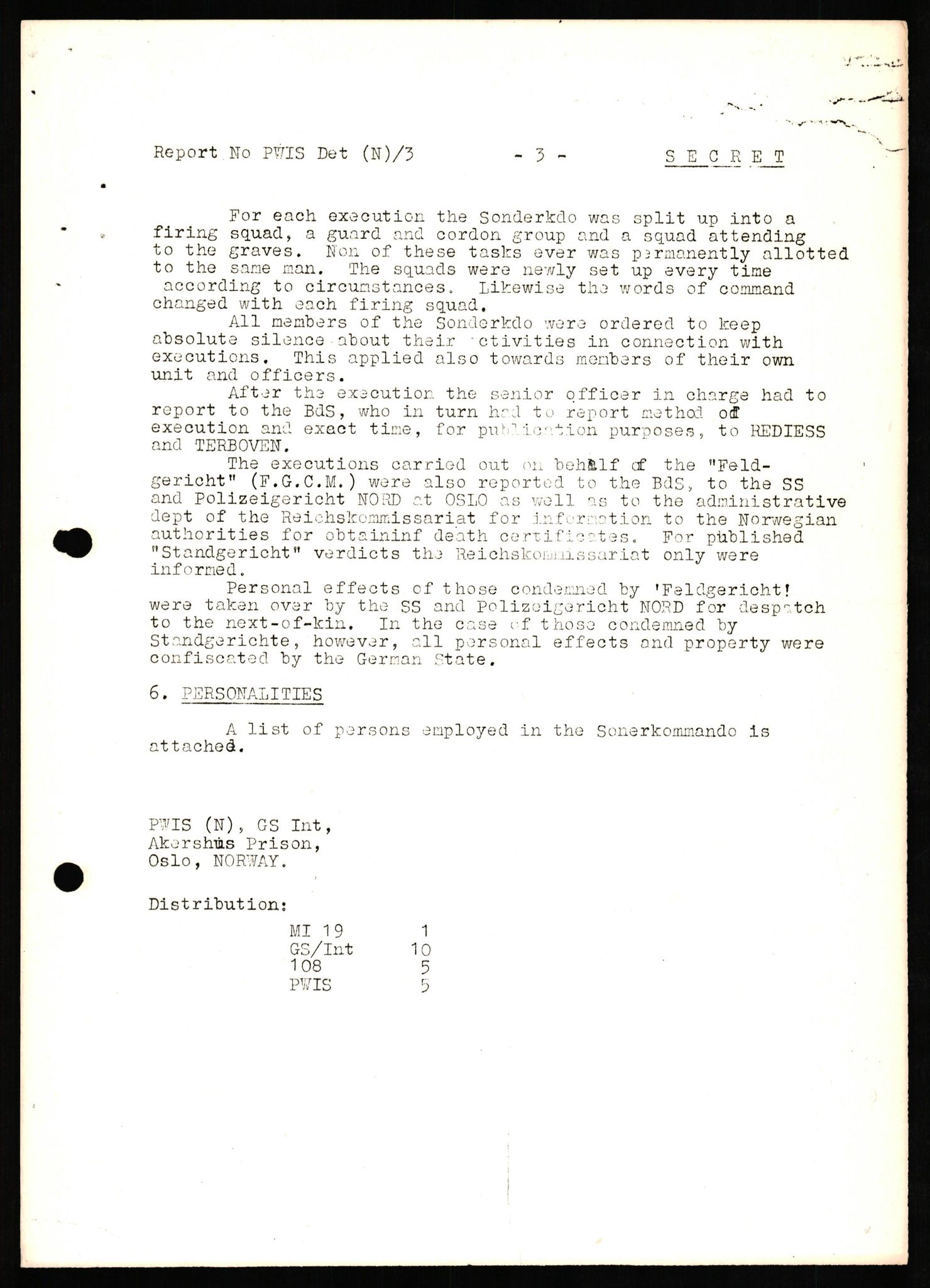 Forsvaret, Forsvarets overkommando II, RA/RAFA-3915/D/Db/L0022: CI Questionaires. Tyske okkupasjonsstyrker i Norge. Tyskere., 1945-1946, s. 227