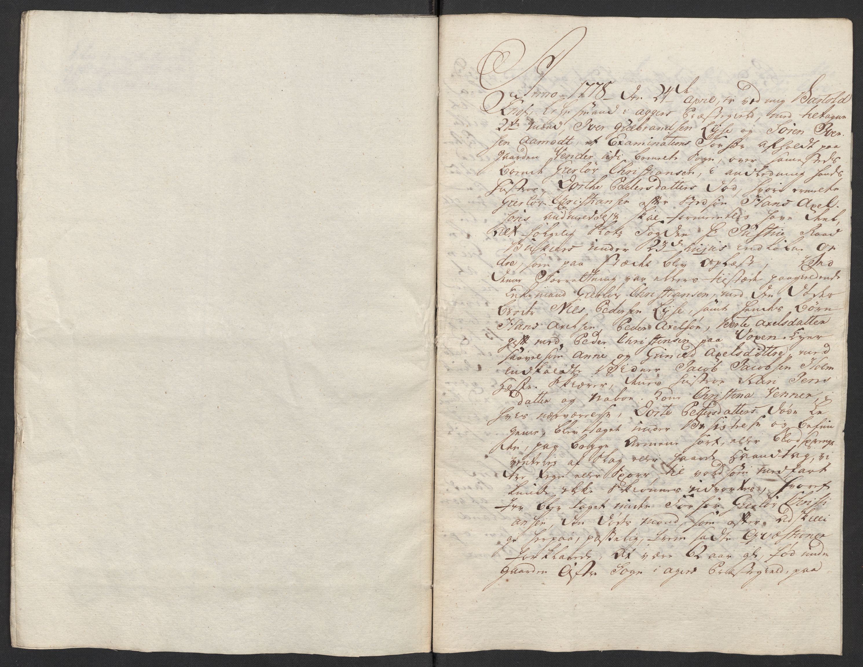 Kristiania stiftamt, SAO/A-10386/G/Gm/L0012: Domsakter og forhør, 1777-1783, s. 49