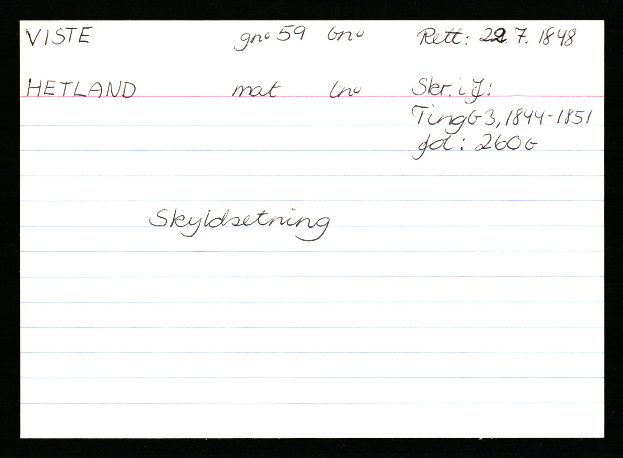 Statsarkivet i Stavanger, AV/SAST-A-101971/03/Y/Ym/L0067: Åstedskort sortert etter gårdsnavn: Vik - Vold, 1600-1950, s. 568