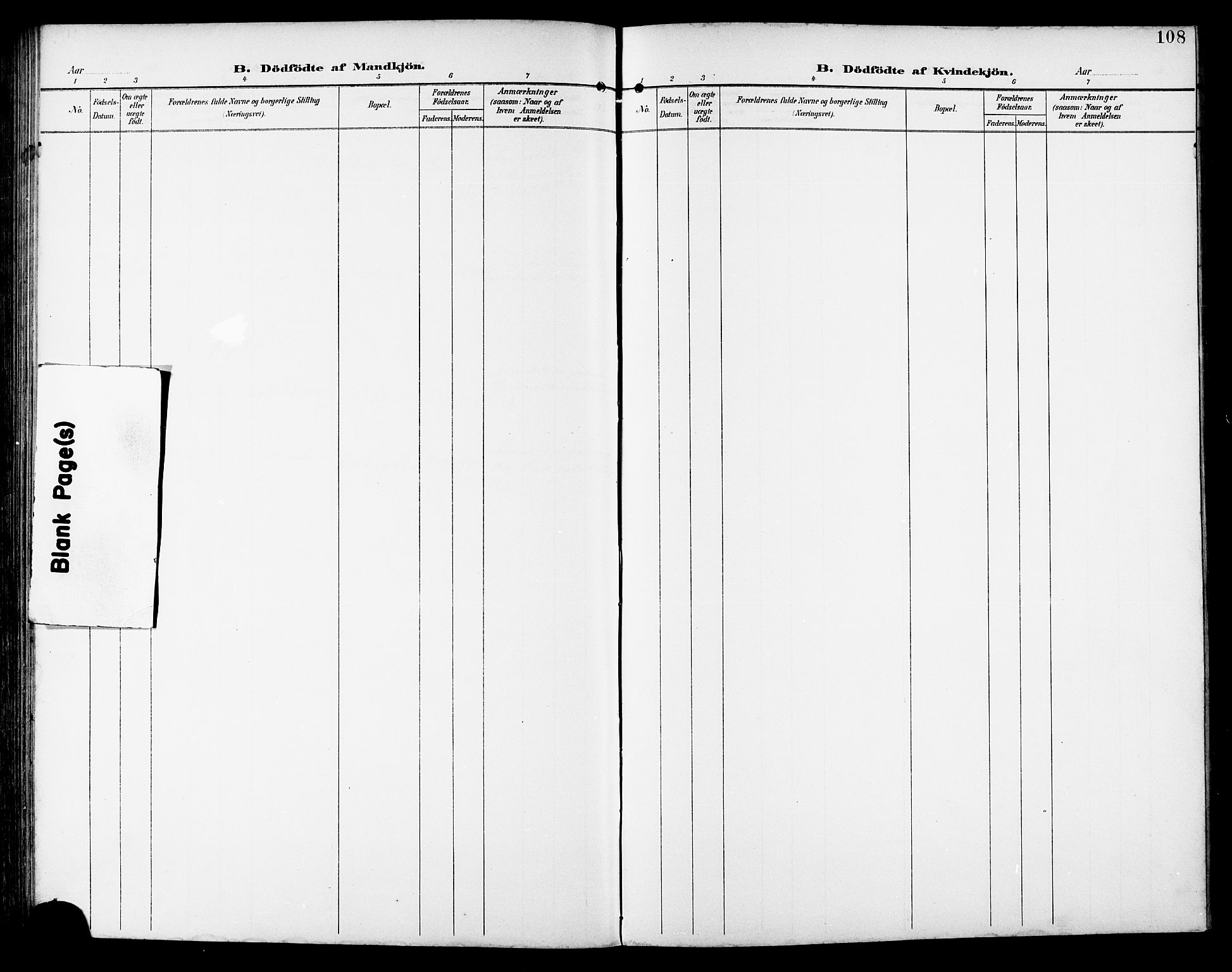 Ministerialprotokoller, klokkerbøker og fødselsregistre - Sør-Trøndelag, SAT/A-1456/672/L0864: Klokkerbok nr. 672C03, 1902-1914, s. 108