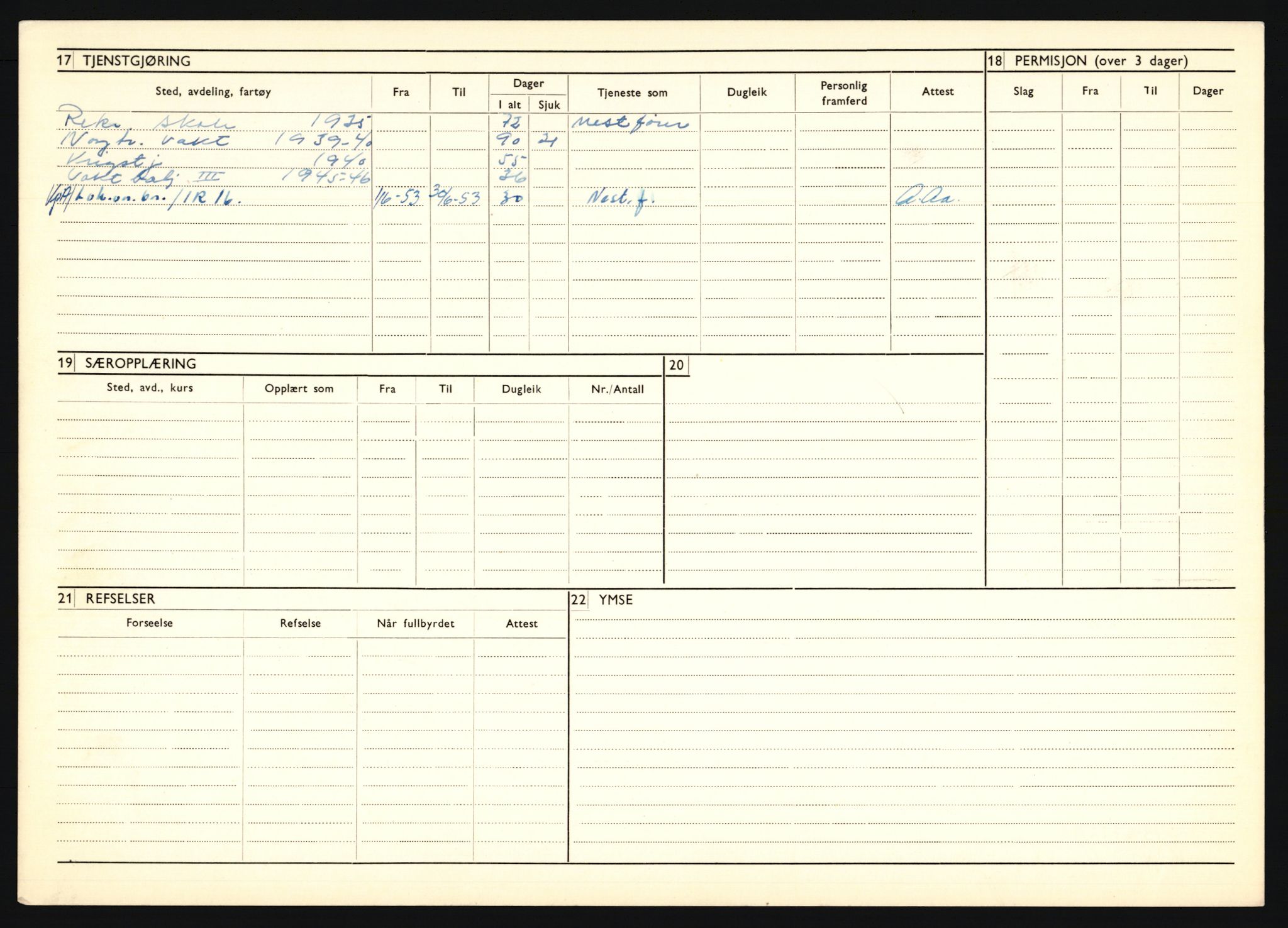 Forsvaret, Troms infanteriregiment nr. 16, AV/RA-RAFA-3146/P/Pa/L0019: Rulleblad for regimentets menige mannskaper, årsklasse 1935, 1935, s. 978