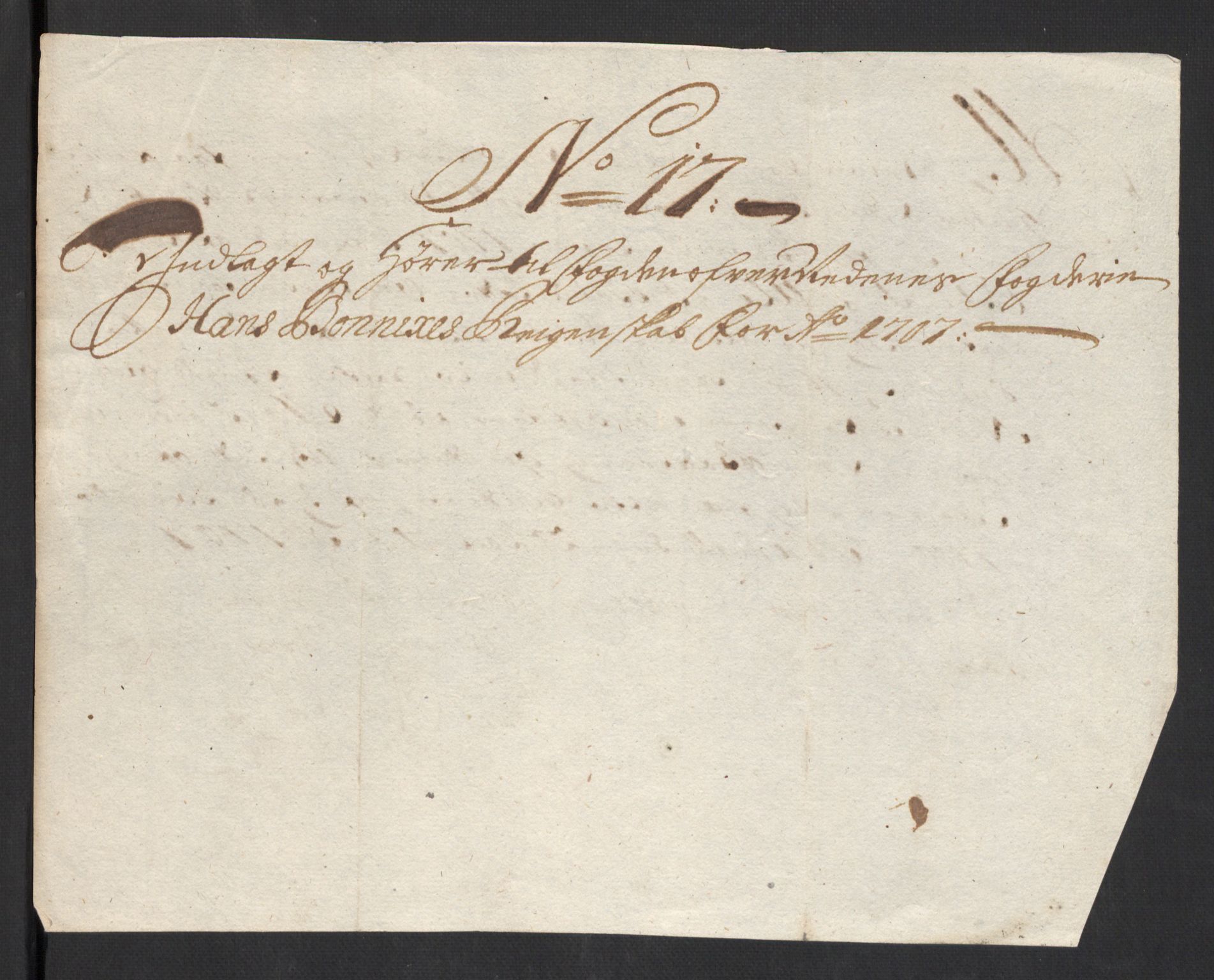 Rentekammeret inntil 1814, Reviderte regnskaper, Fogderegnskap, AV/RA-EA-4092/R39/L2318: Fogderegnskap Nedenes, 1706-1709, s. 175