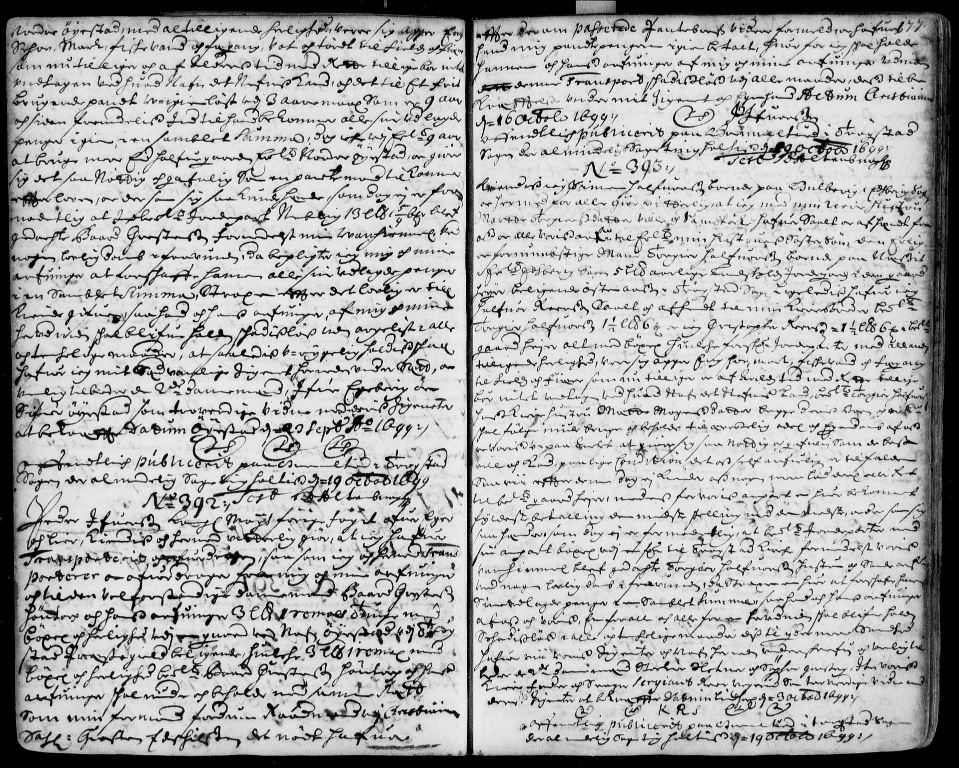 Heggen og Frøland sorenskriveri I, SAO/A-11556/G/Gb/L0001: Pantebok nr. 1, 1689-1704, s. 178