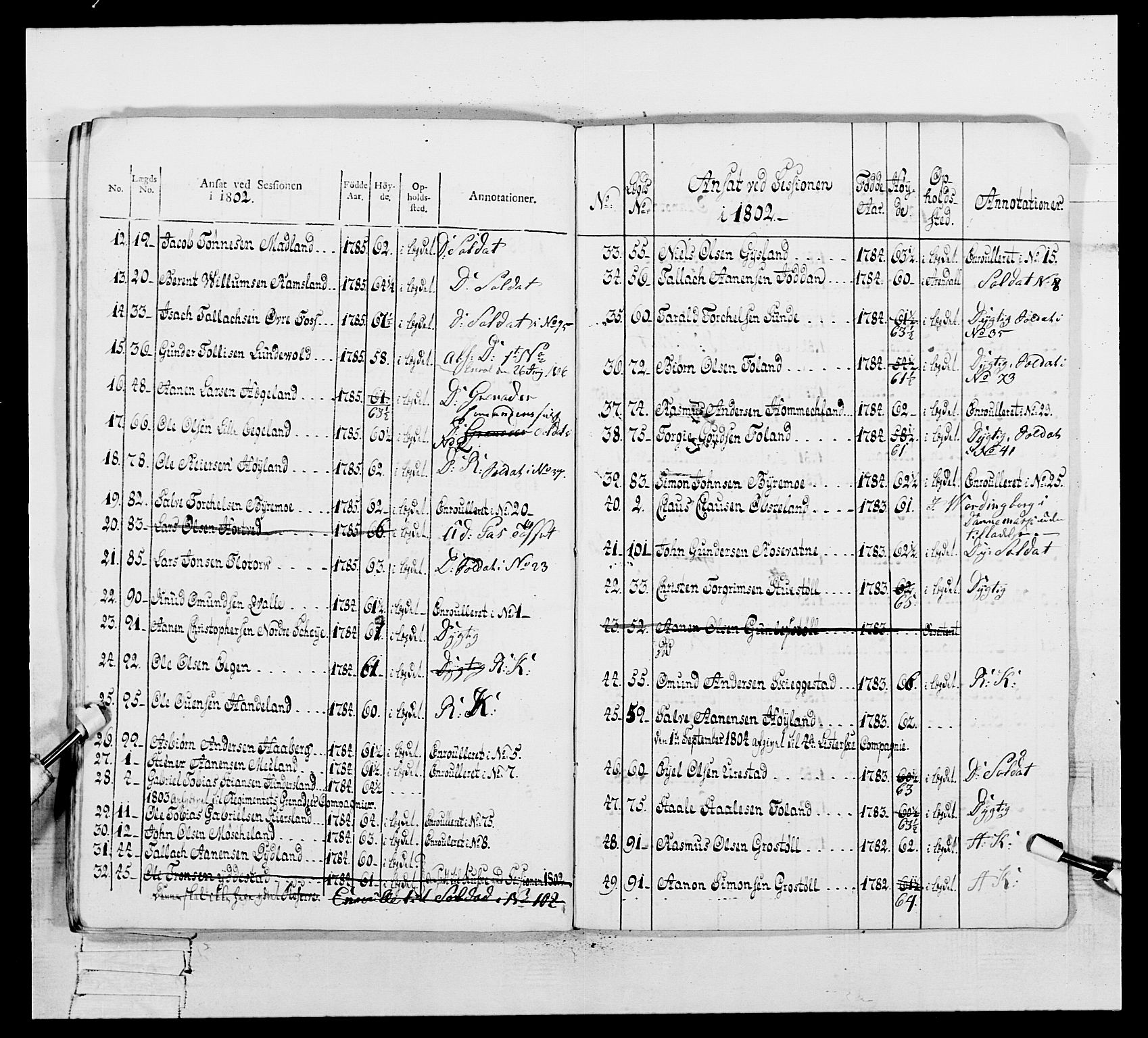 Generalitets- og kommissariatskollegiet, Det kongelige norske kommissariatskollegium, AV/RA-EA-5420/E/Eh/L0109: Vesterlenske nasjonale infanteriregiment, 1806, s. 354