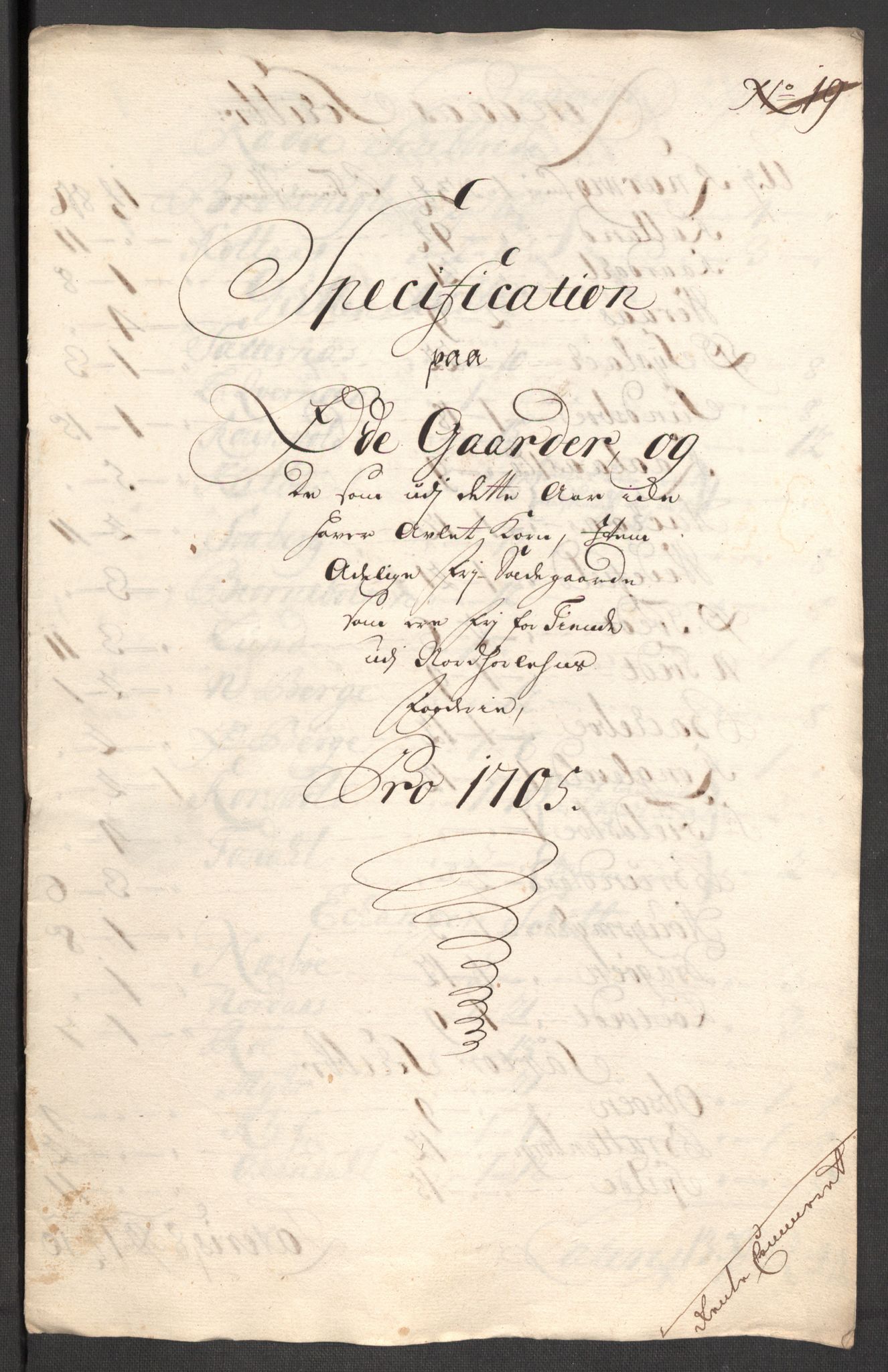 Rentekammeret inntil 1814, Reviderte regnskaper, Fogderegnskap, RA/EA-4092/R51/L3187: Fogderegnskap Nordhordland og Voss, 1704-1705, s. 389