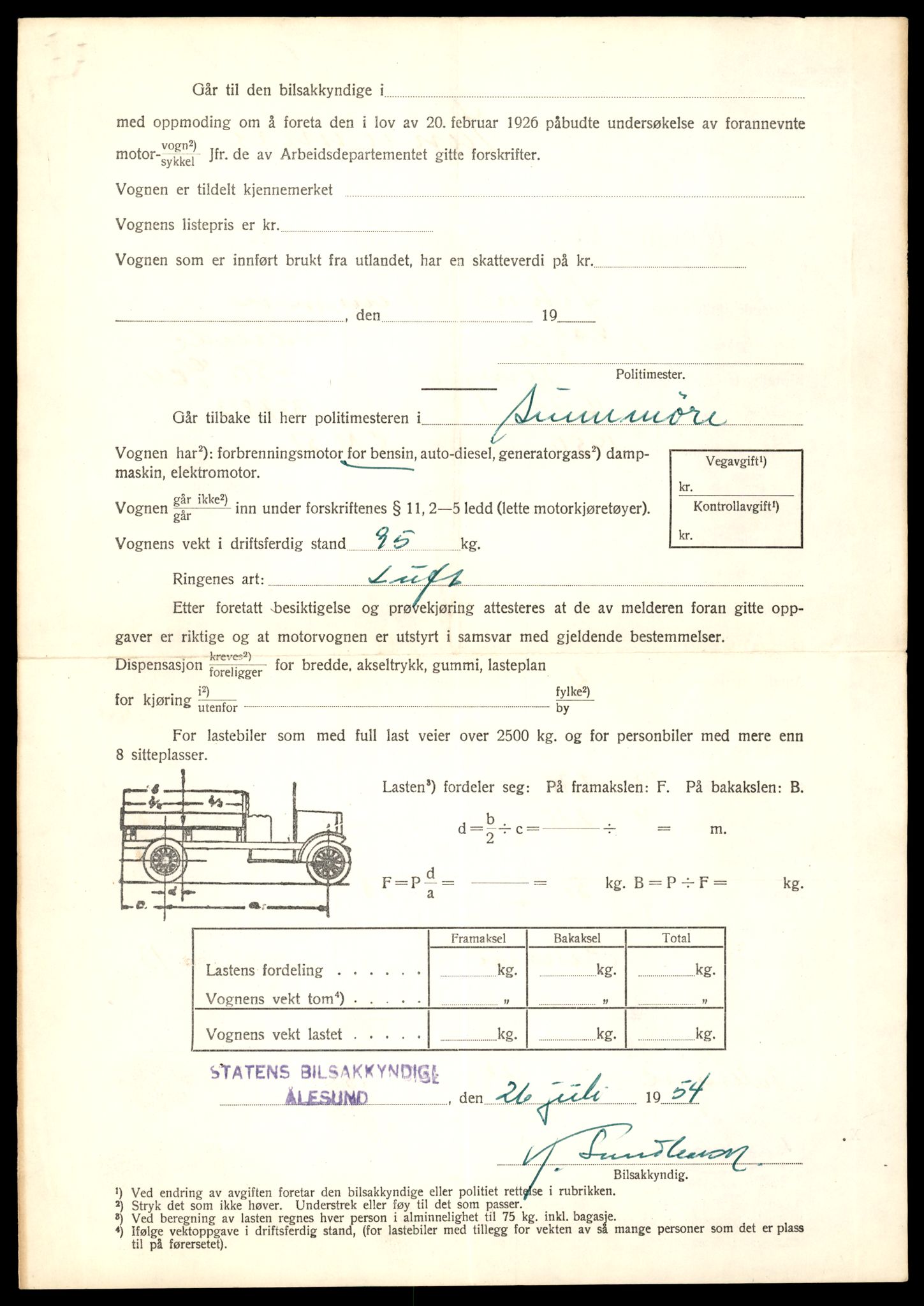 Møre og Romsdal vegkontor - Ålesund trafikkstasjon, AV/SAT-A-4099/F/Fe/L0038: Registreringskort for kjøretøy T 13180 - T 13360, 1927-1998, s. 418